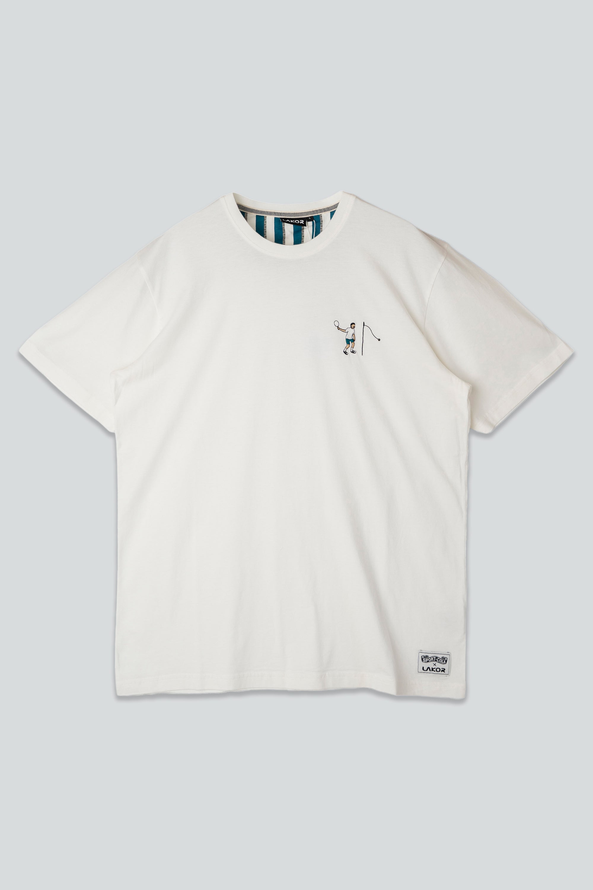 LAKOR Mini Tennis Player T-shirt T-Shirt Star White