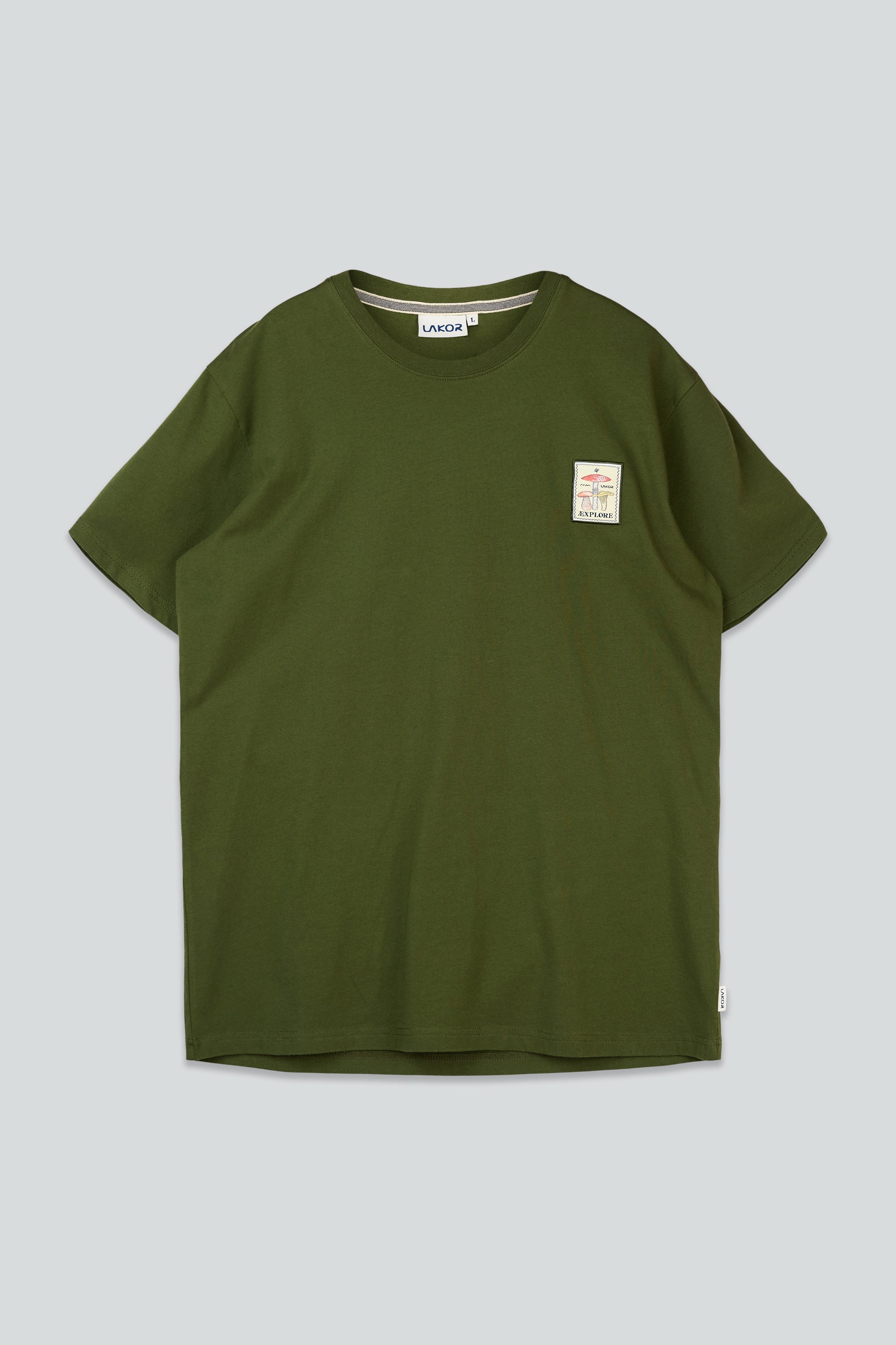 LAKOR Mushroom Forest T-shirt T-Shirt Riffle Green