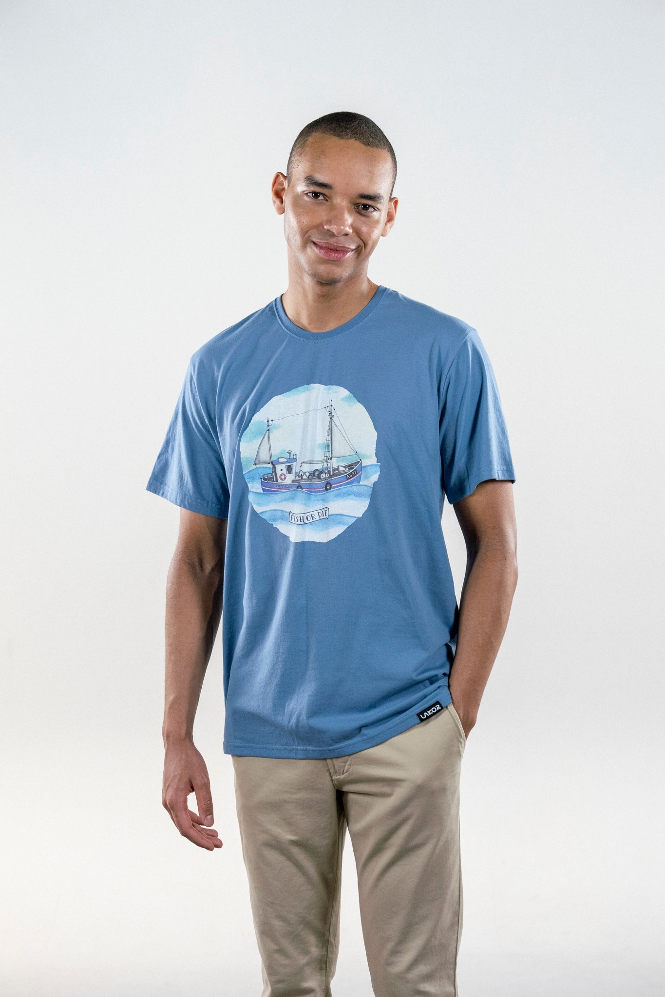 LAKOR Never Sink 2 T-shirt T-Shirt Light Blue