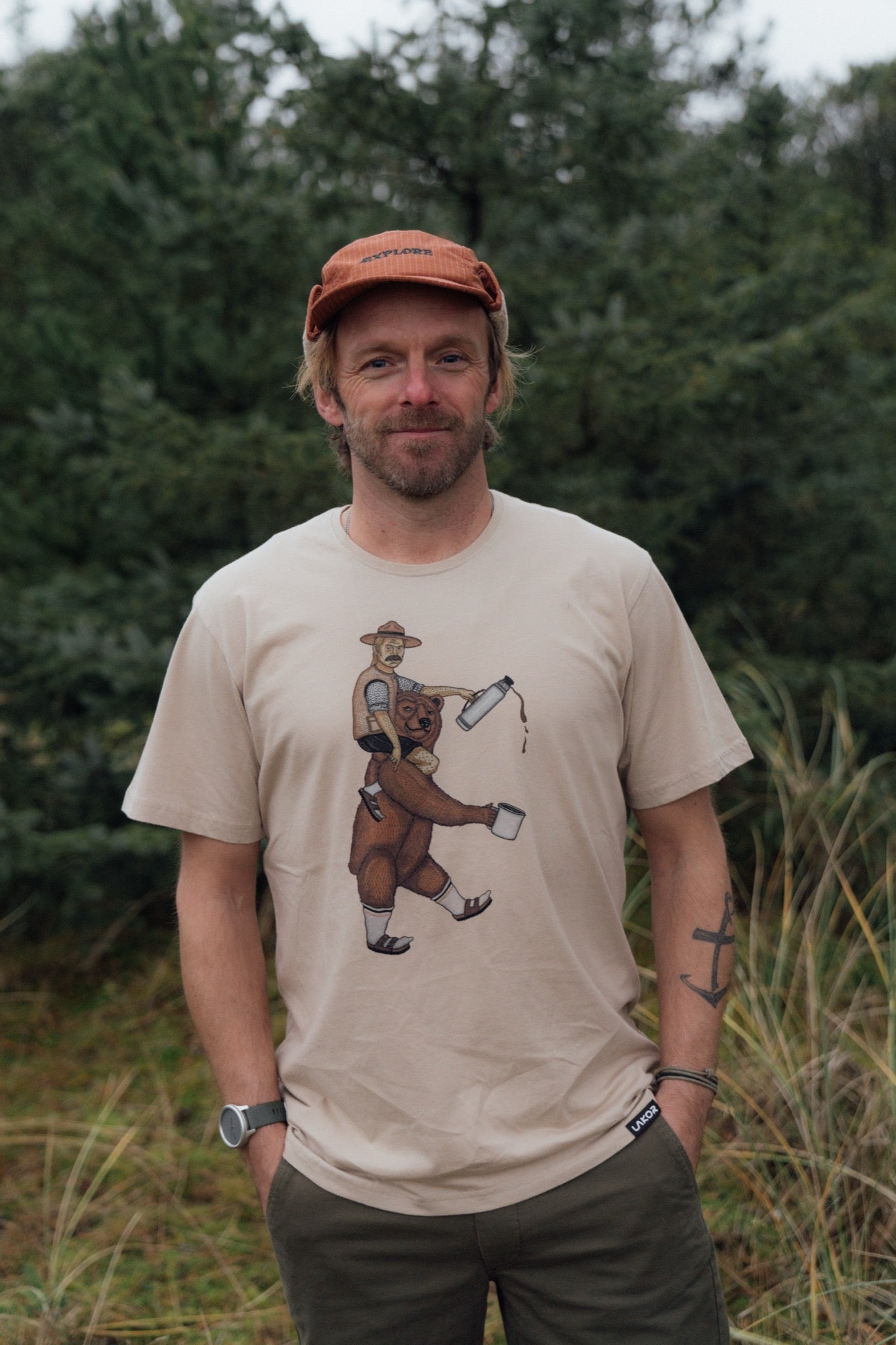 LAKOR Nordic Über T-shirt T-Shirt White Pepper