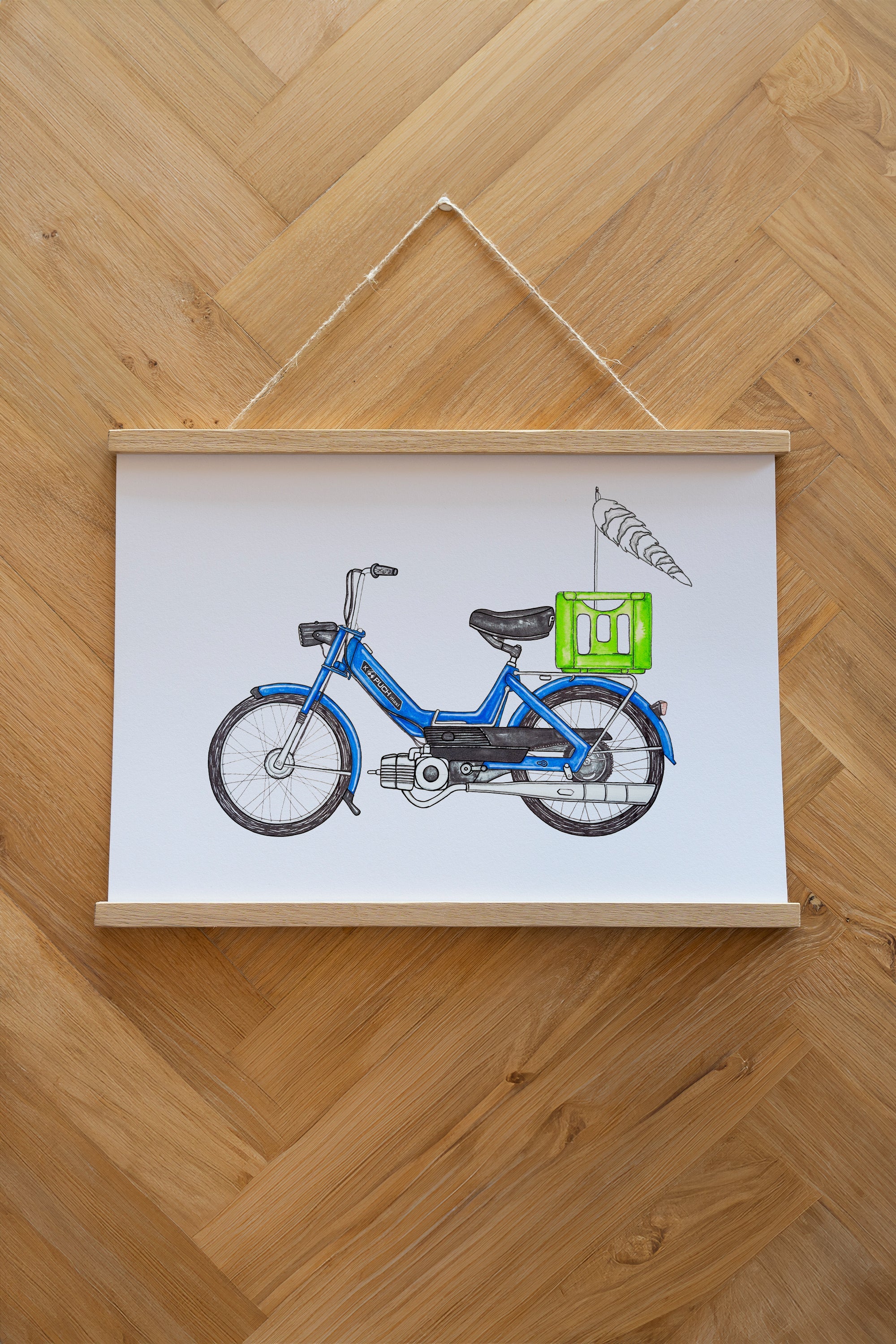 LAKOR Ocean Maxi Plakat Poster White