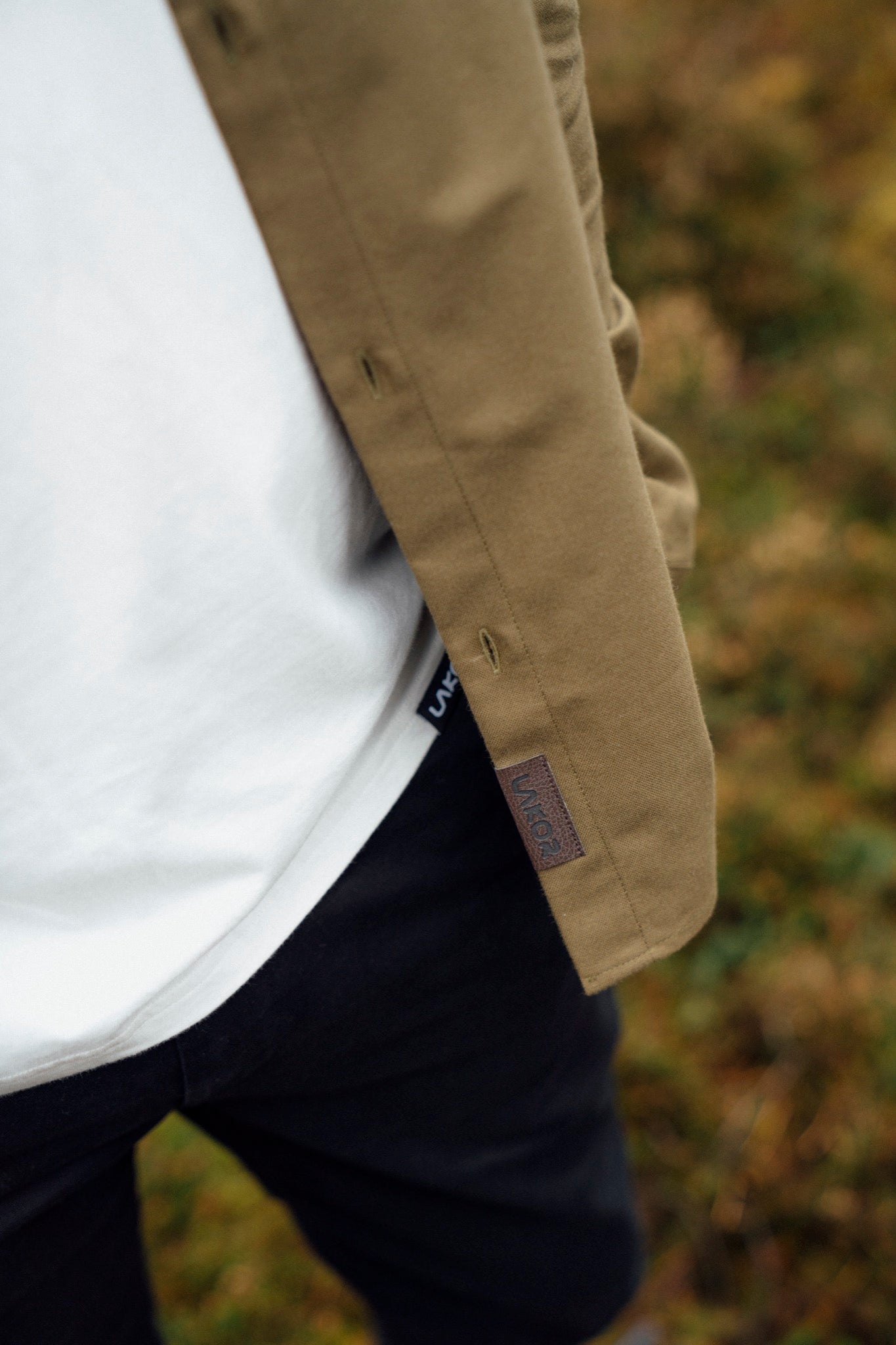 LAKOR Oxford Shirt Shirt Fir Green