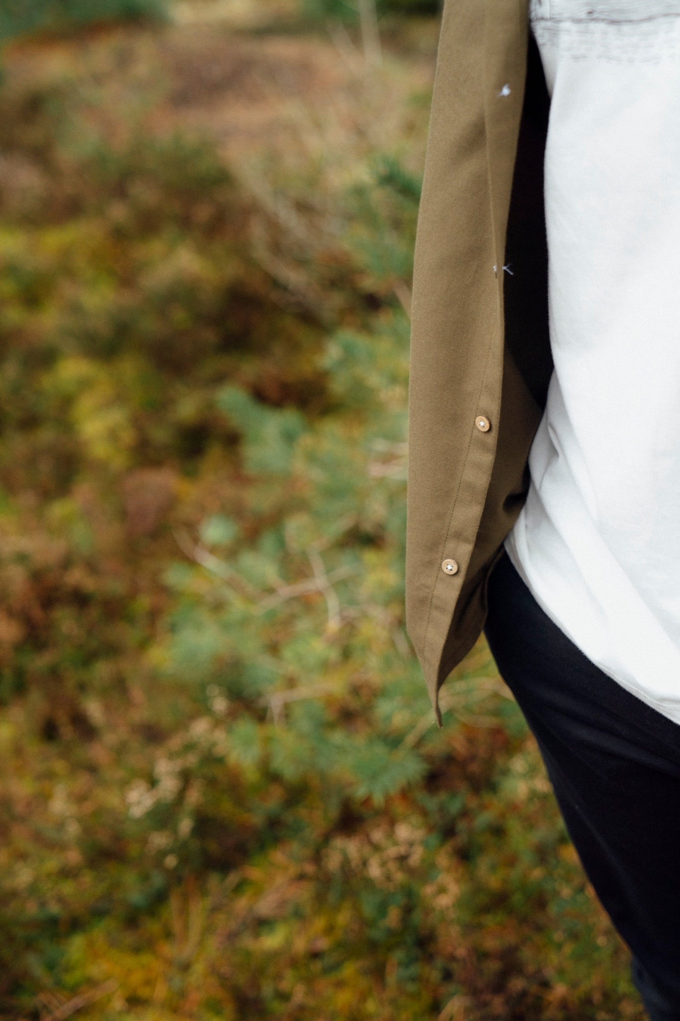 LAKOR Oxford Shirt Shirt Fir Green