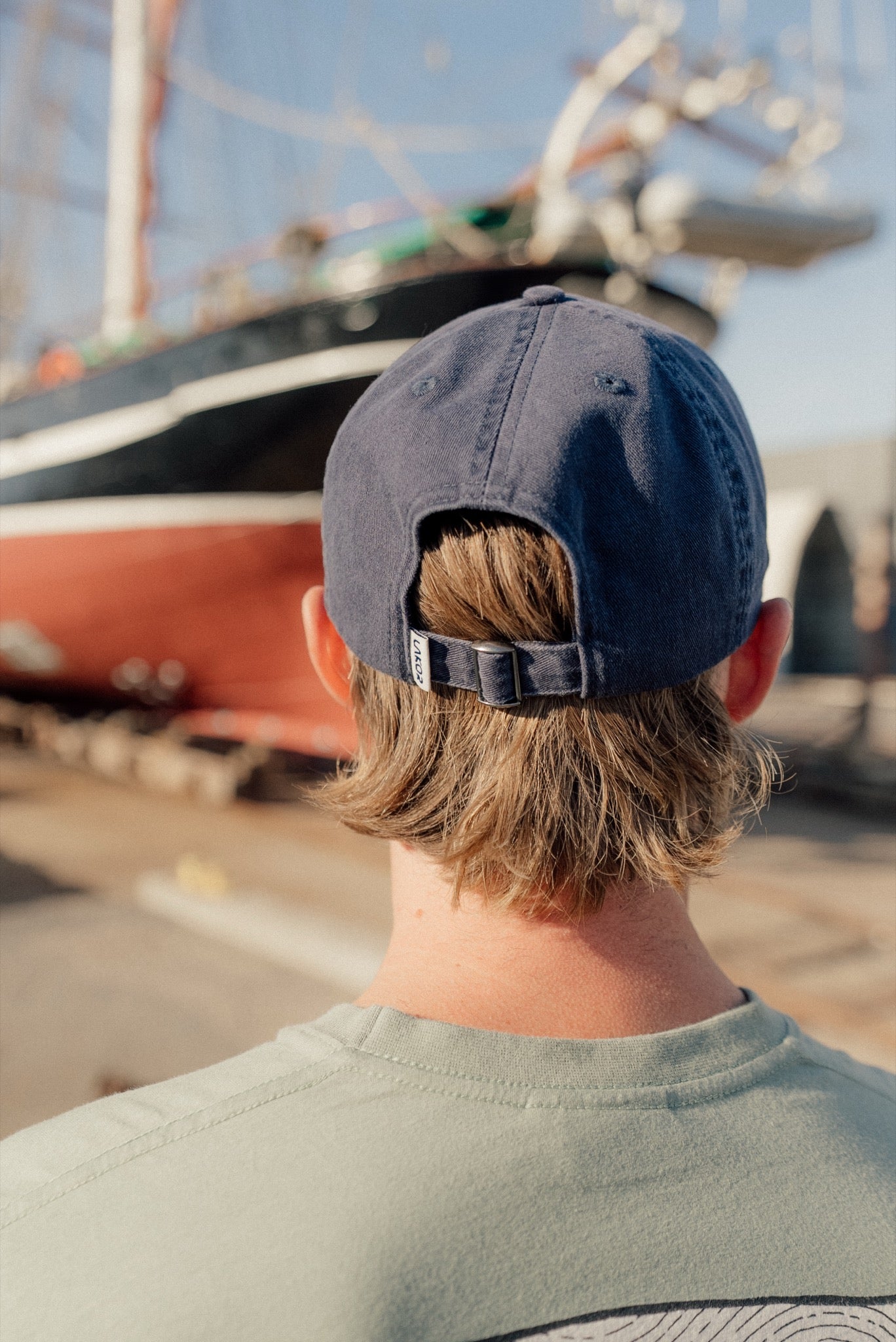 Paper Hat Baseball Cap - Navy
