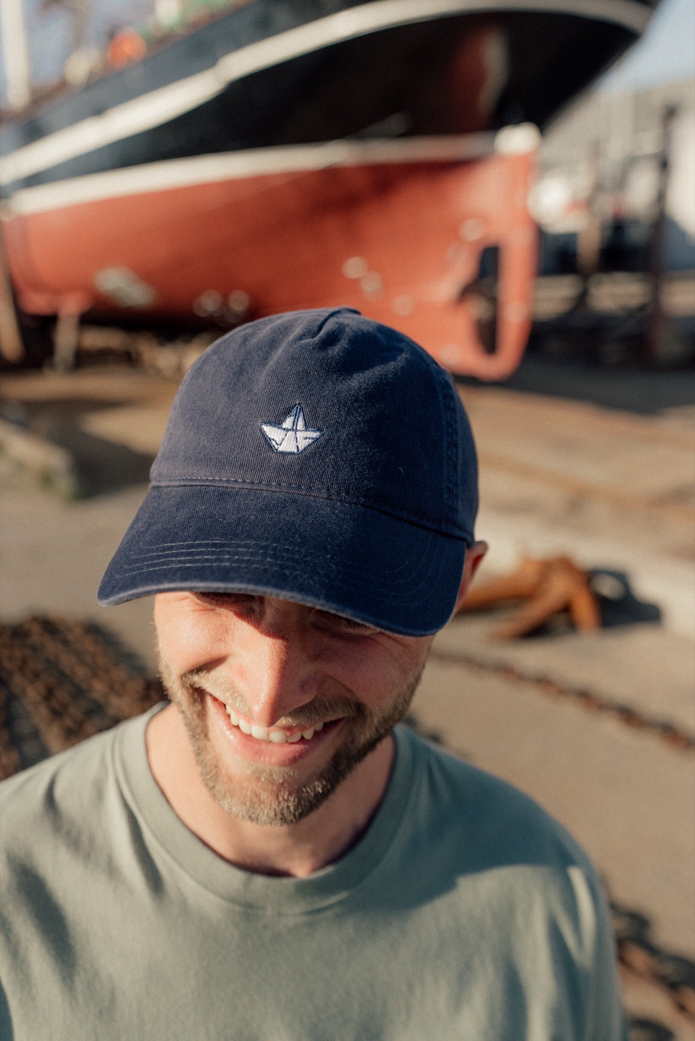 LAKOR Paper Hat Baseball Cap Headwear Navy