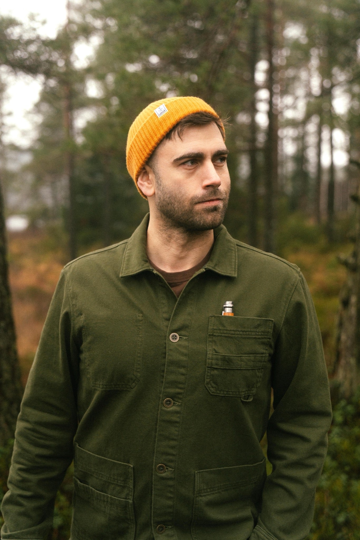 LAKOR Peddler Work Shirt Overshirt Riffle Green