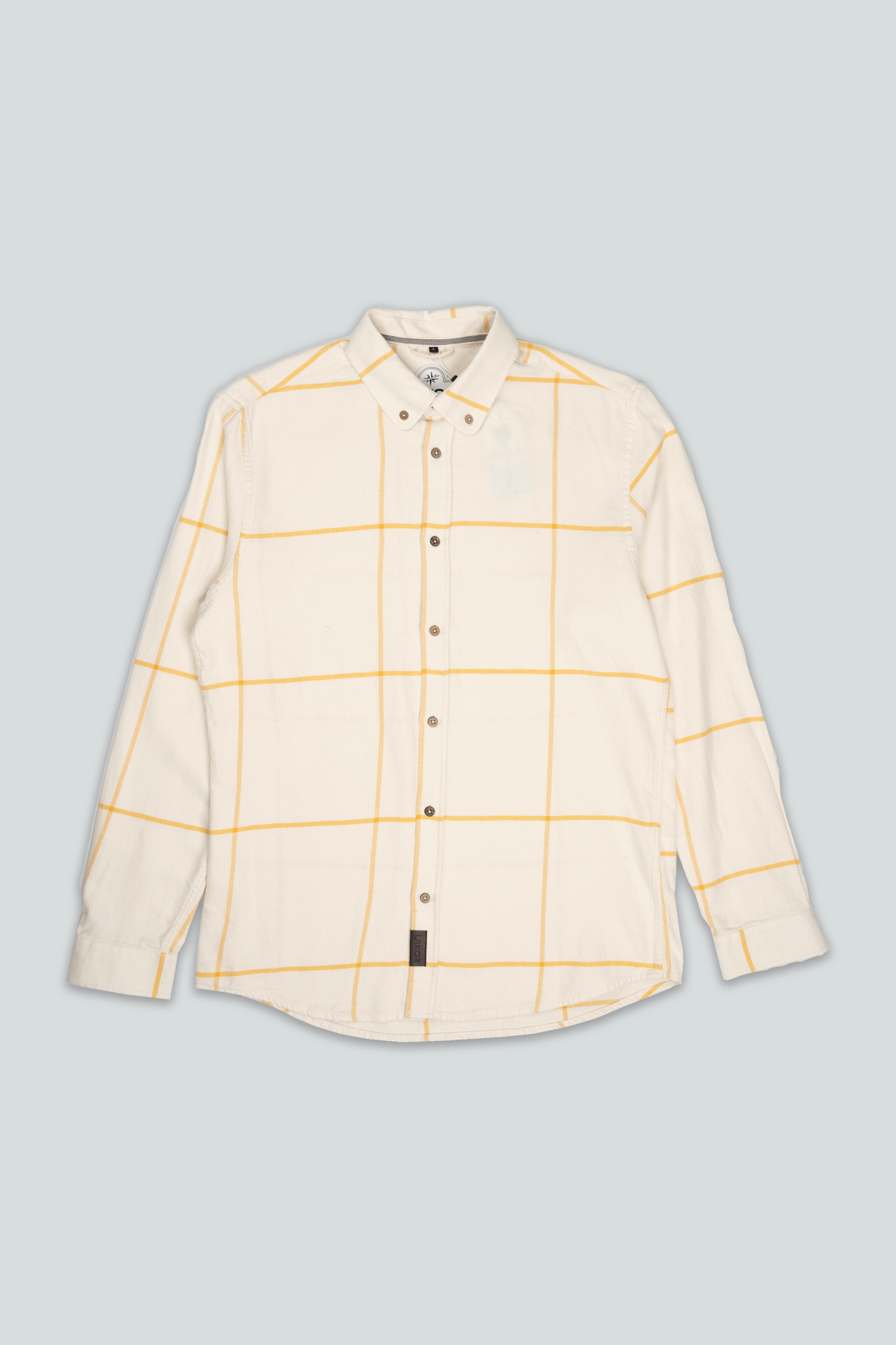 LAKOR Picnic Shirt Shirt Yolk Yellow