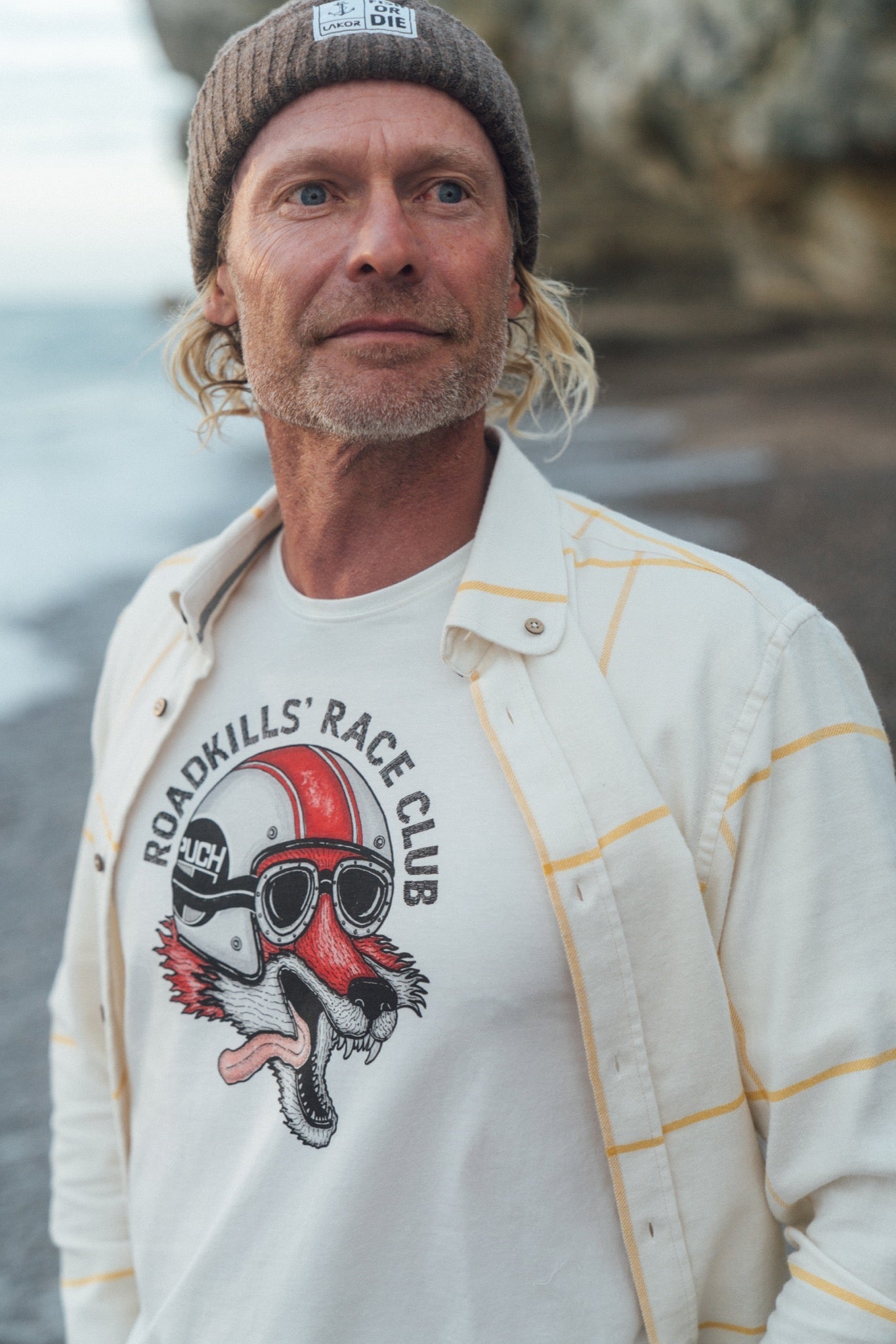 LAKOR Picnic Shirt Shirt Yolk Yellow