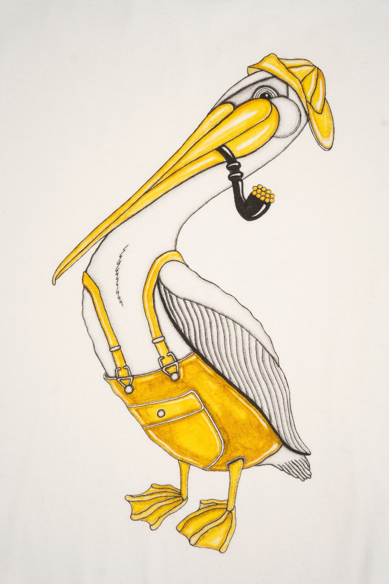 LAKOR Pier Pelican T-shirt T-Shirt Star White