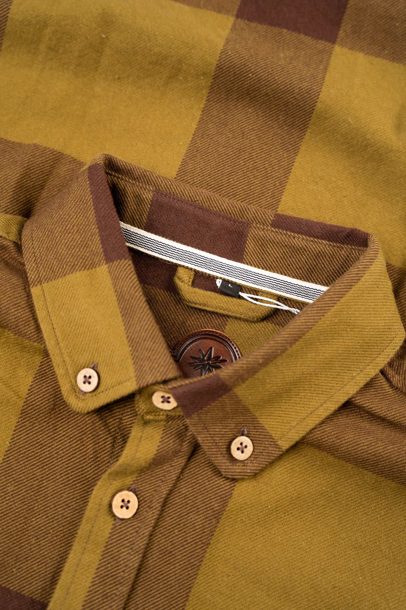 LAKOR Recycled Work Shirt Overshirt Fir Green