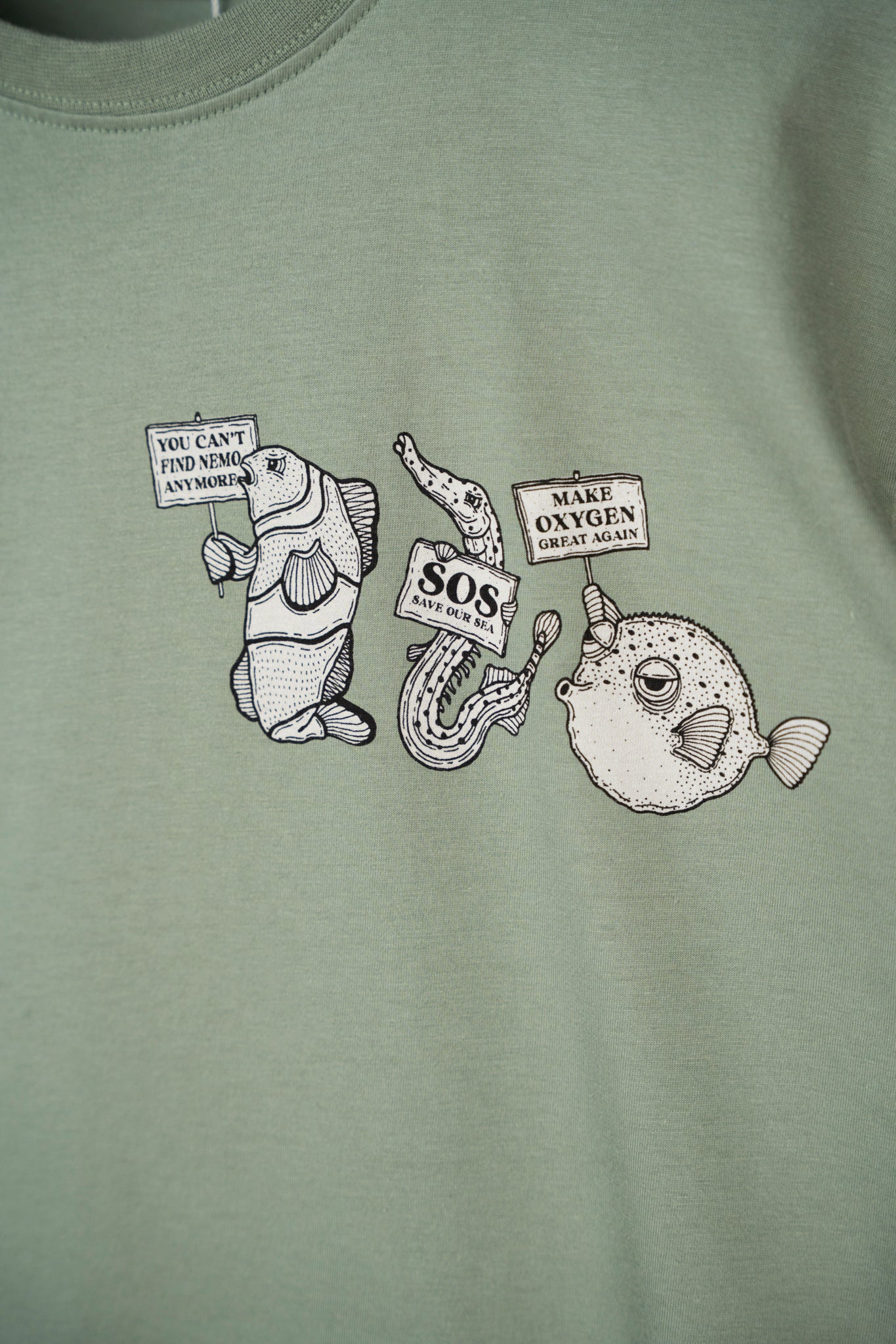 LAKOR Reel Fish Demo T-shirt T-Shirt Sea Spray