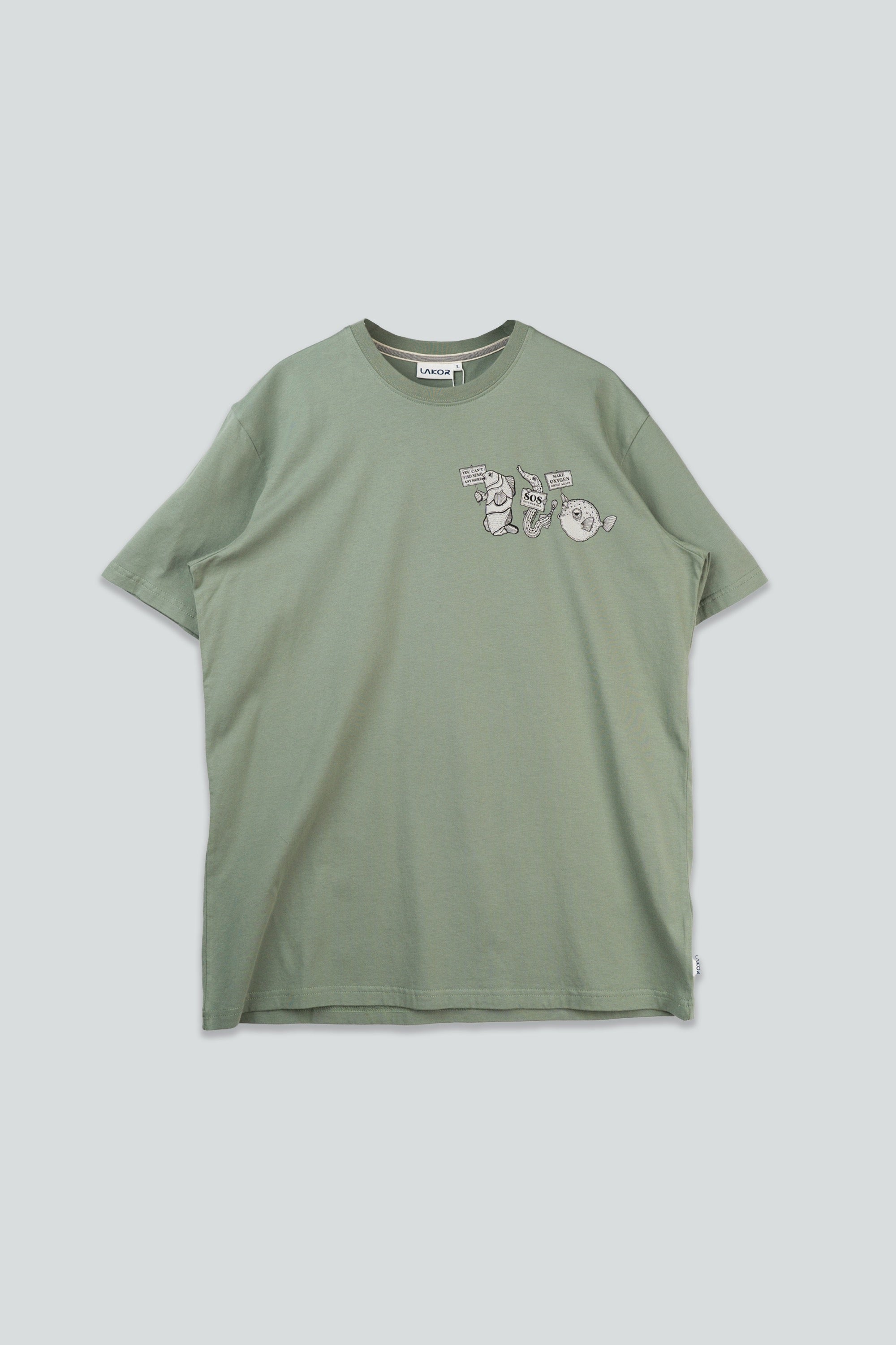 LAKOR Reel Fish Demo T-shirt T-Shirt Sea Spray