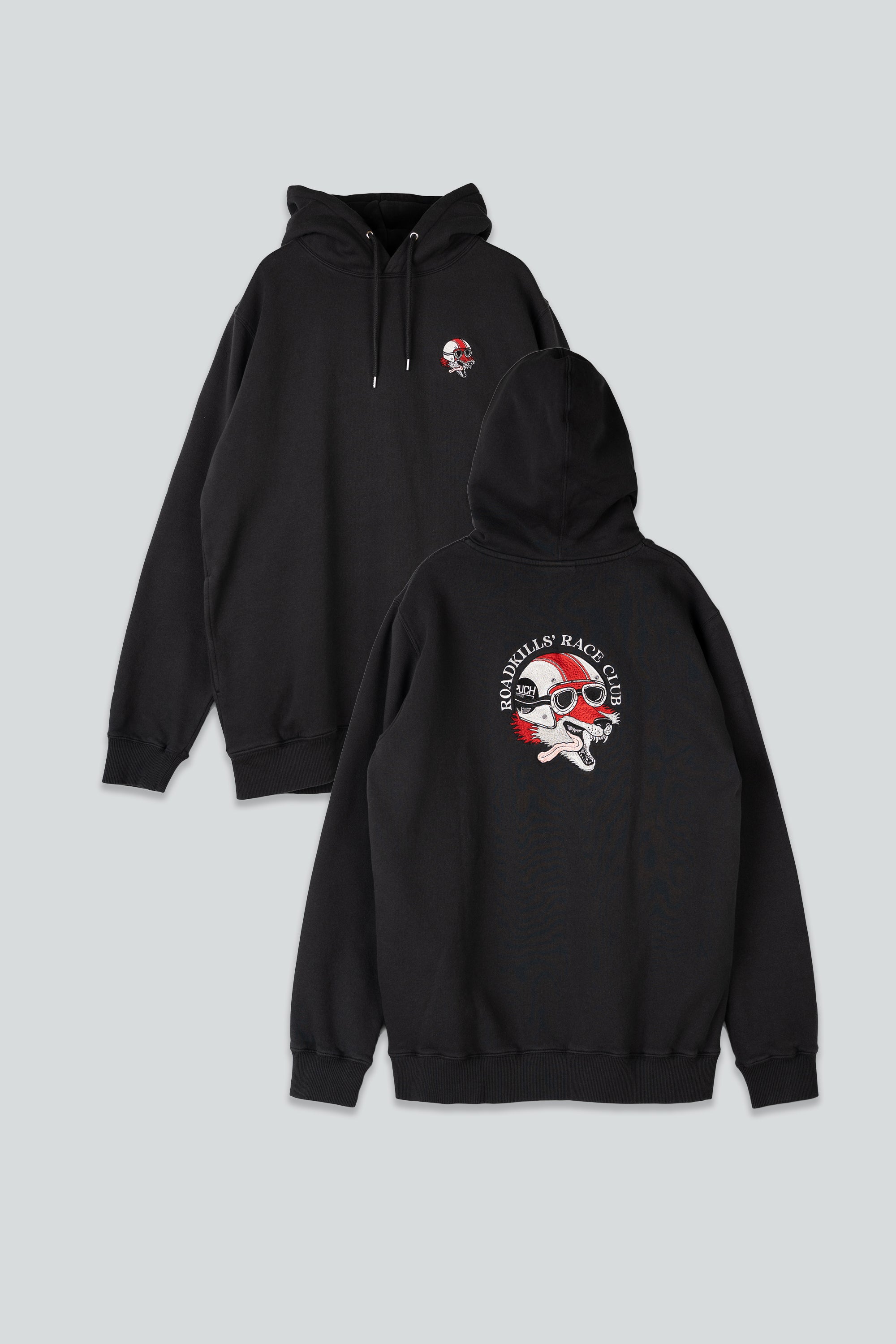LAKOR Roadkills' Race Club Hoodie Sweatshirt Moonless Night