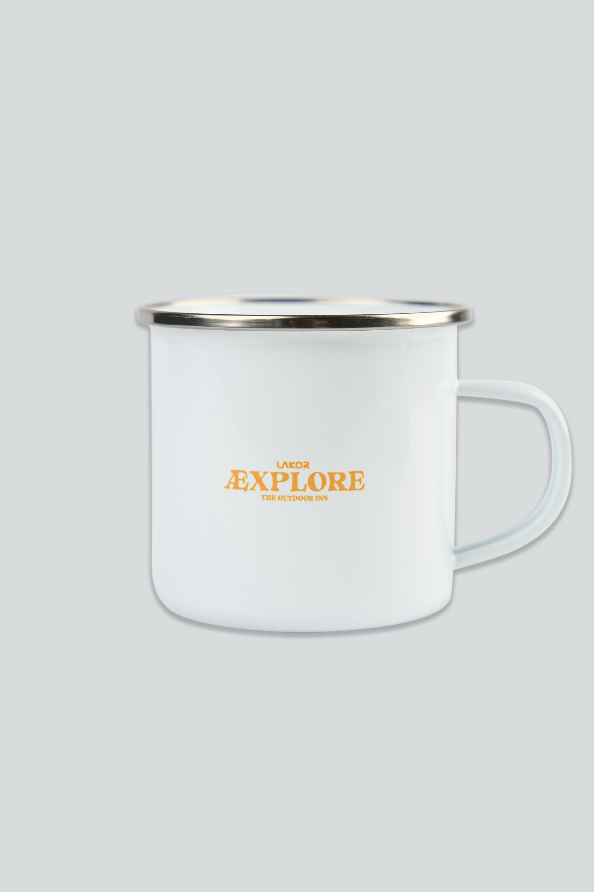 LAKOR Room with a View Emaljekrus Mug White