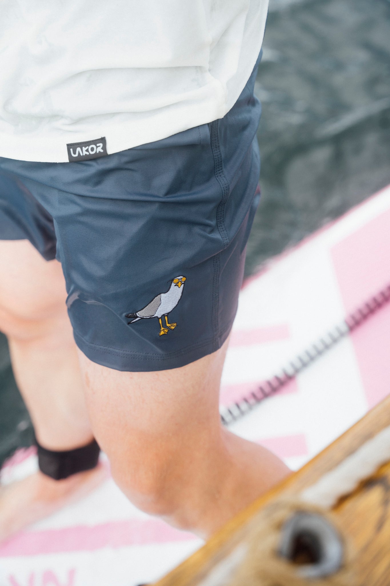 Mini Sunglass Seagull Swim Shorts
