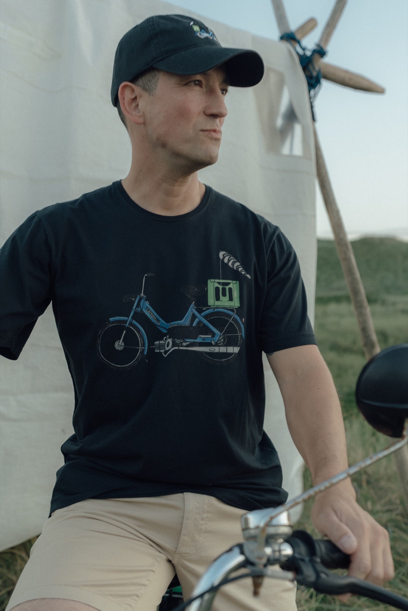 Ocean Maxi T-shirt (Moonless Night)
