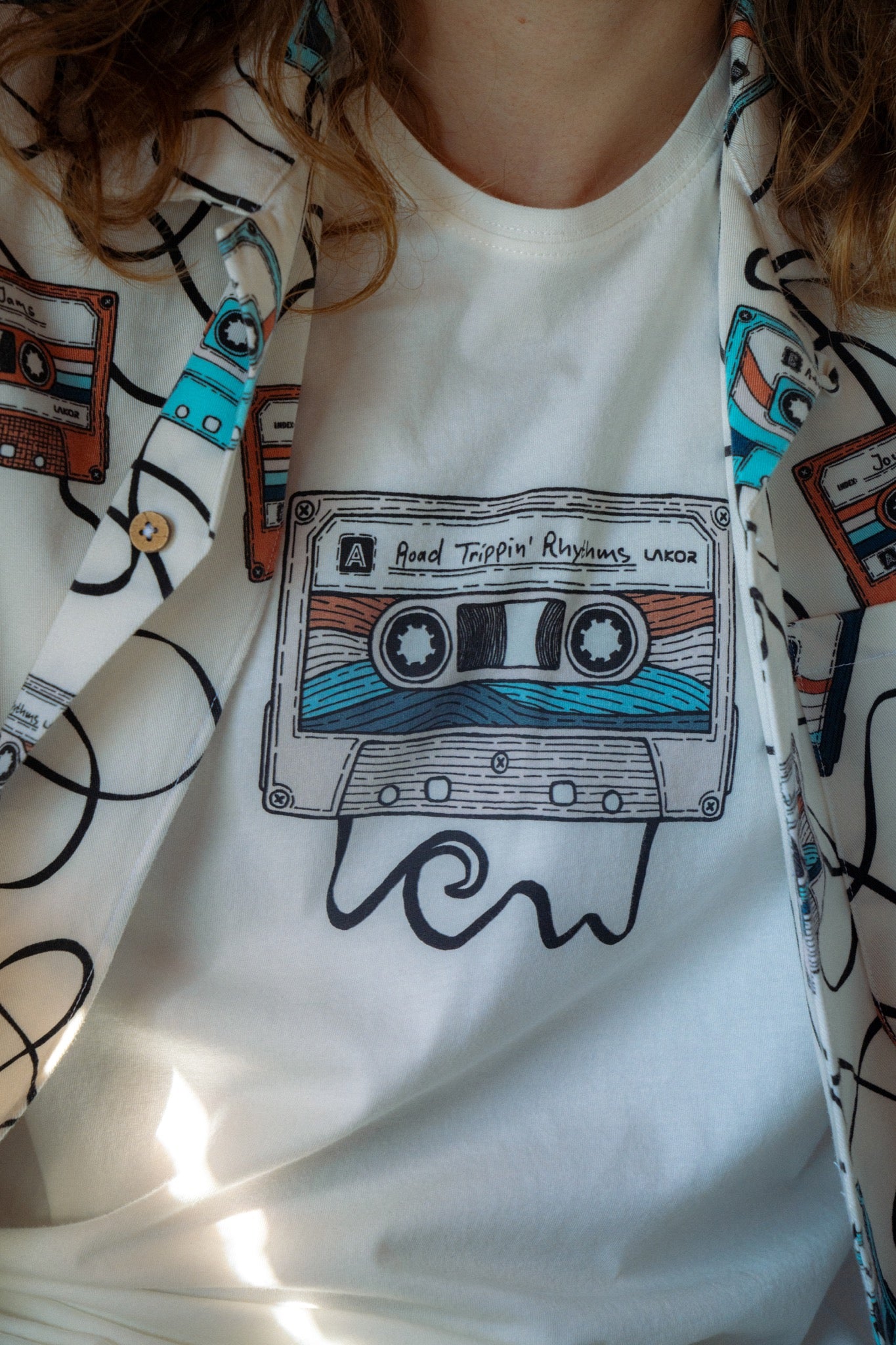 Road Trippin' Rhythms T-shirt (Starwhite)