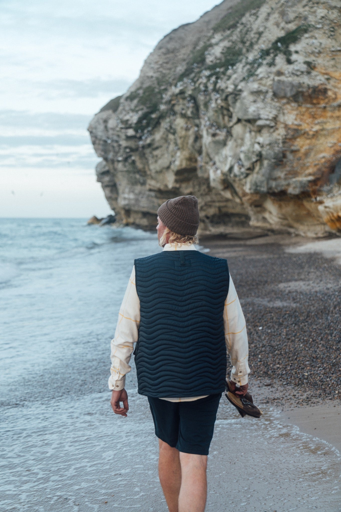 Seaway Quilted Vest (Blueberry)