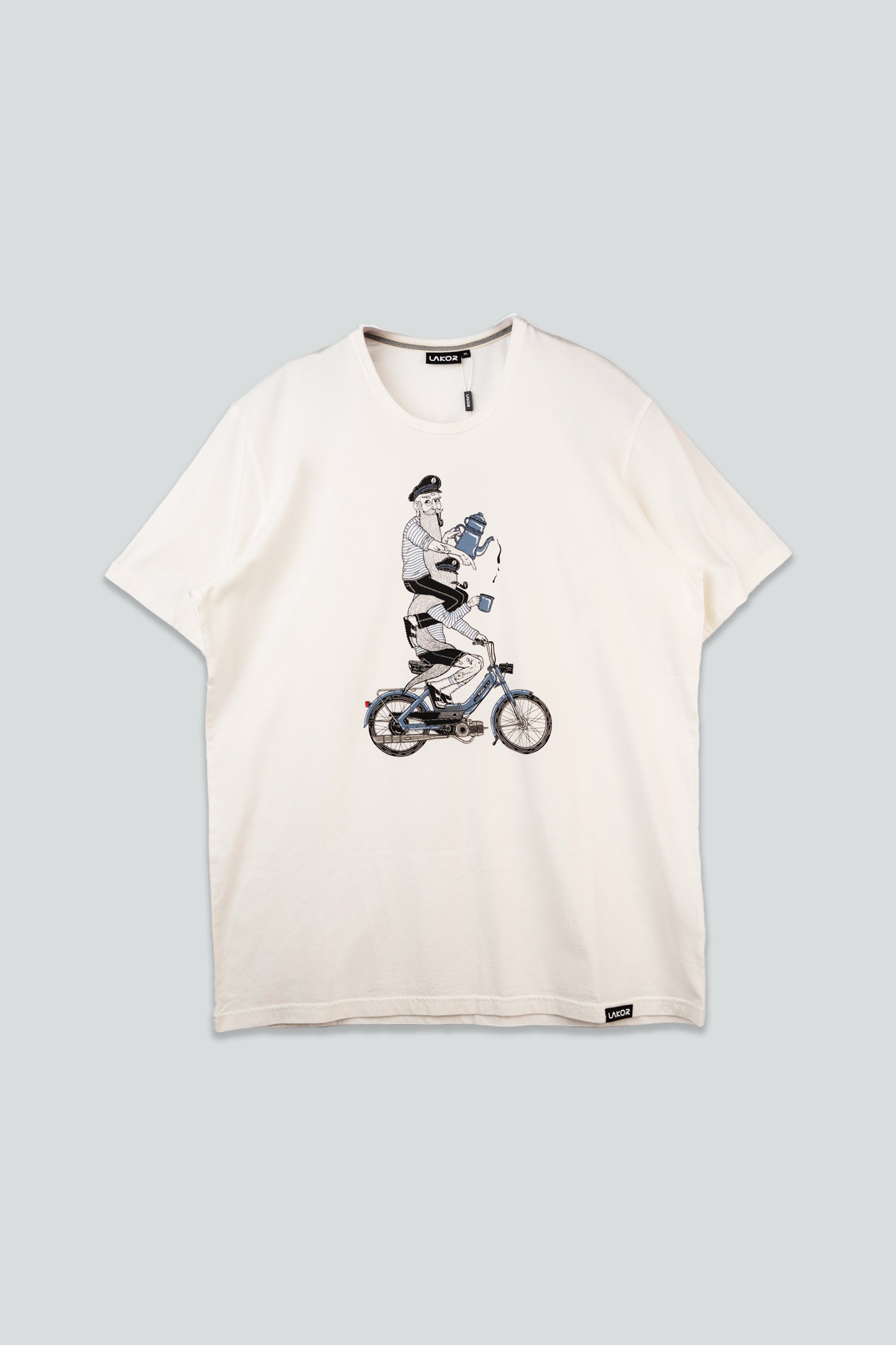 Hitching A Ride T-shirt (Starwhite)