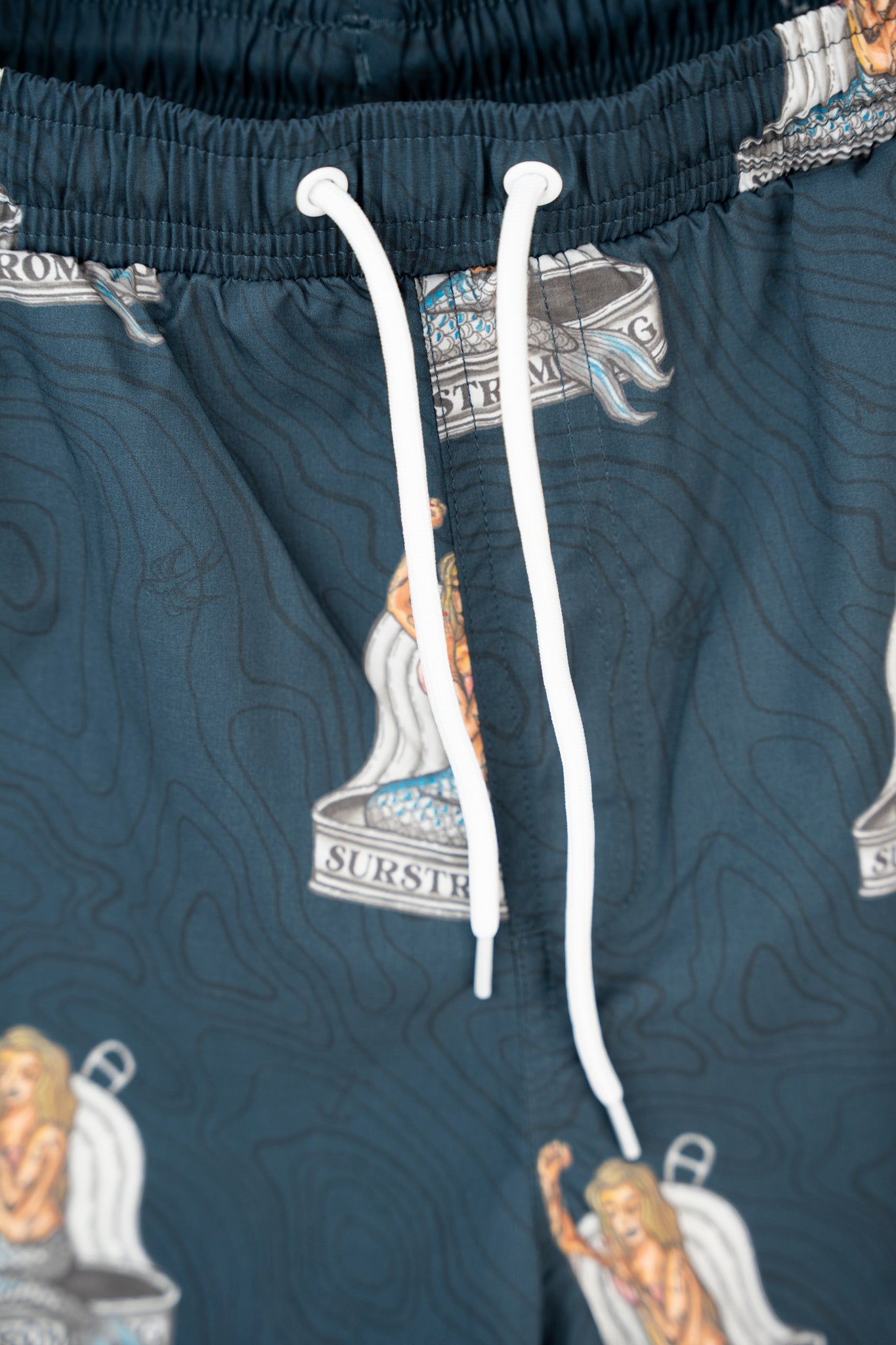 LAKOR Save The Mermaids Swim Shorts Shorts Blueberry