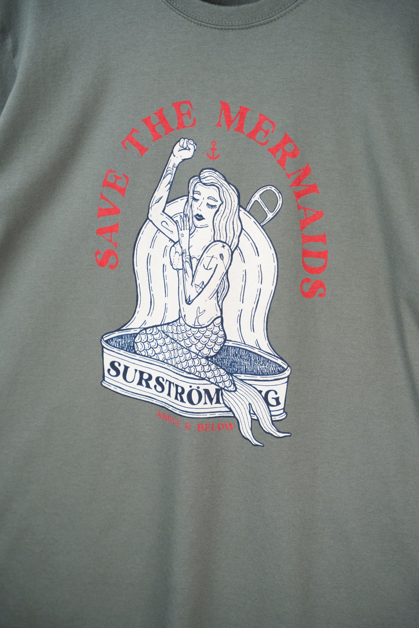 LAKOR Save the Mermaids T-shirt T-Shirt Urban Chic