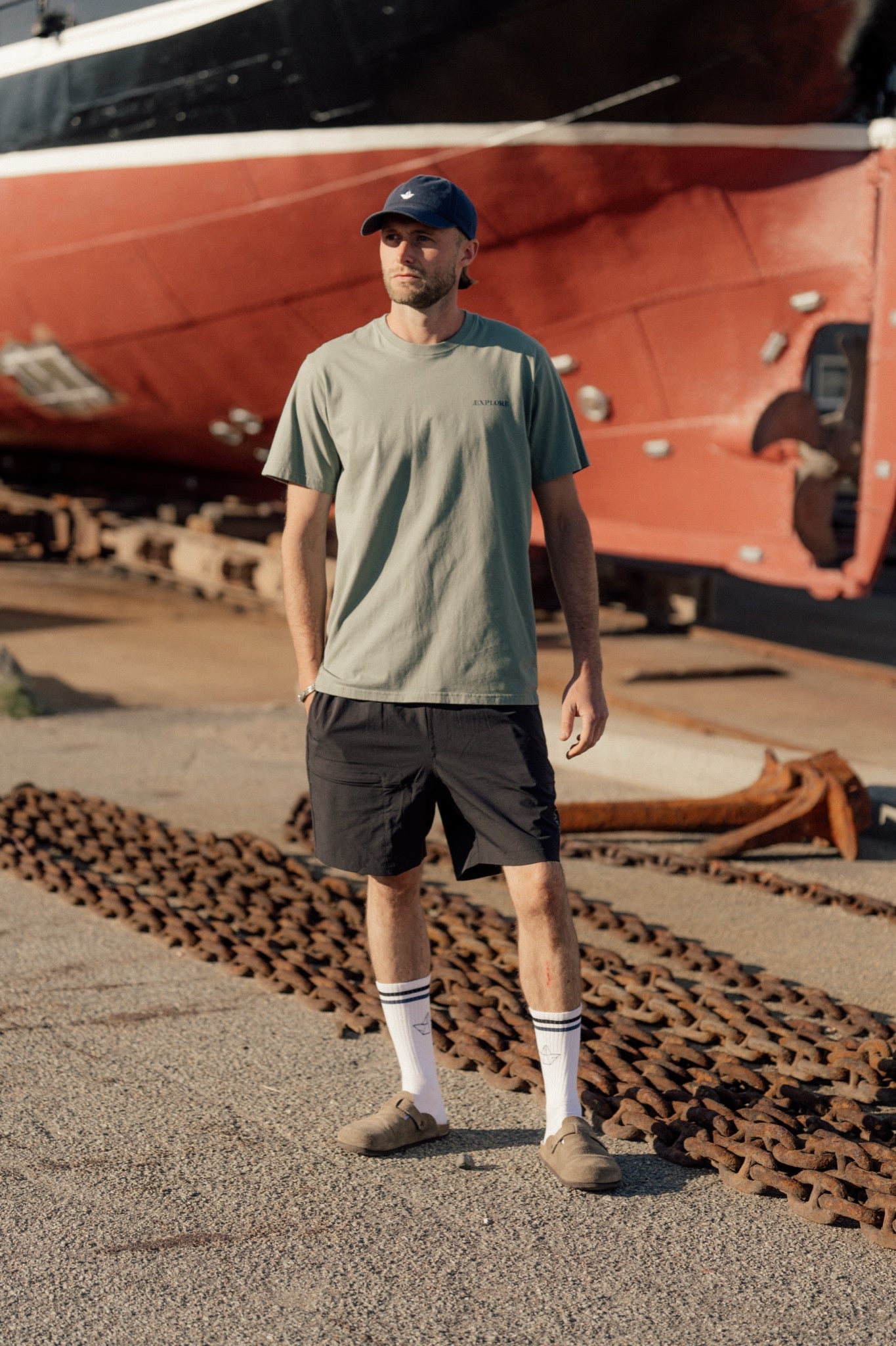 LAKOR Sea Parrot & Shipster Back T-shirt T-Shirt Sea Spray