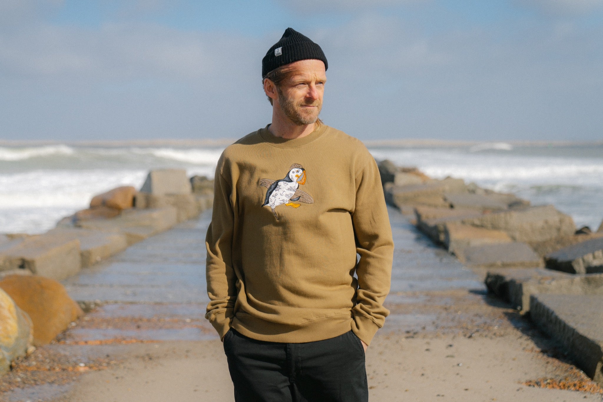 LAKOR Sea Parrot Surf Crewneck Sweatshirt Kangaroo
