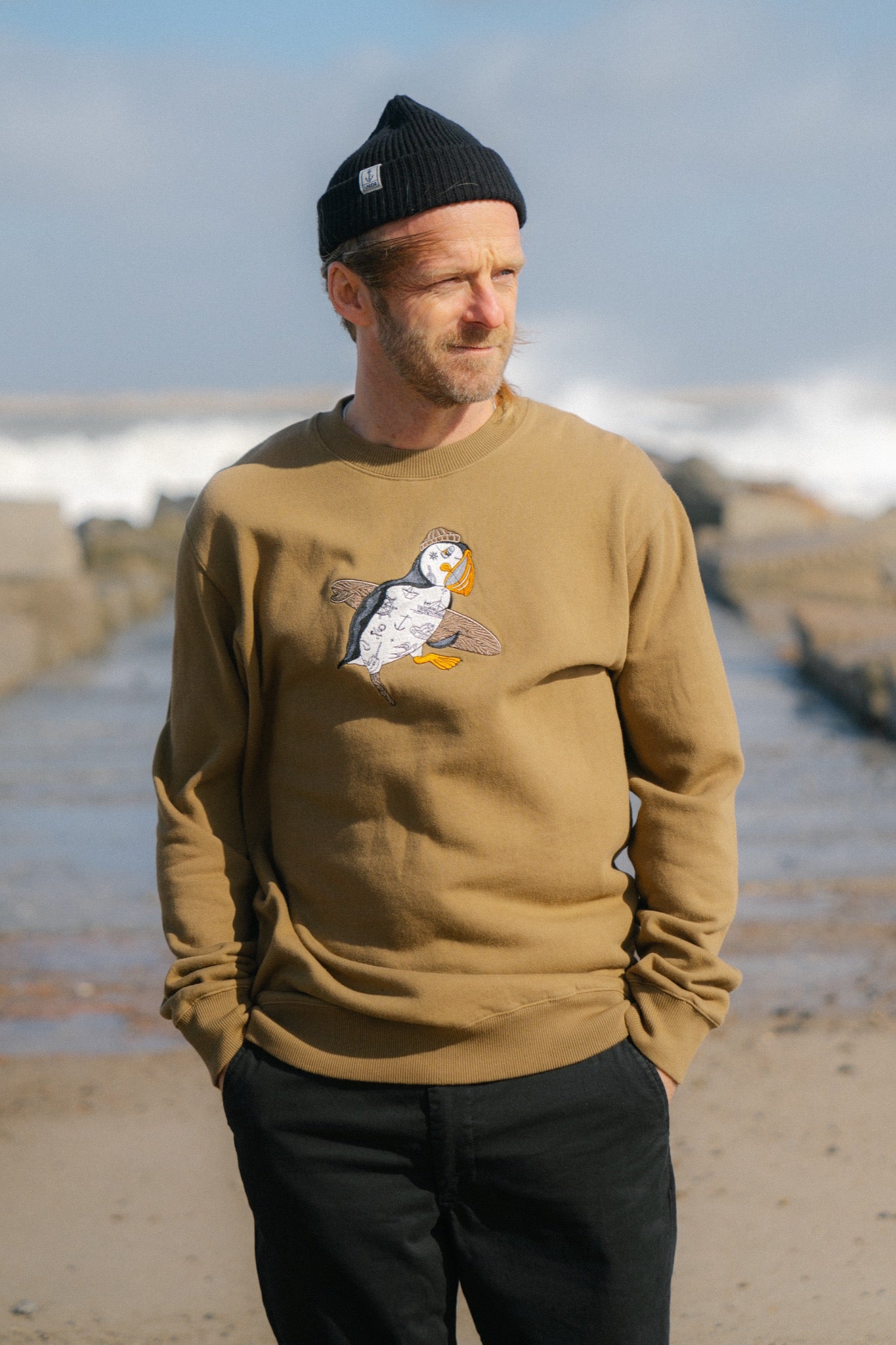 LAKOR Sea Parrot Surf Crewneck Sweatshirt Kangaroo