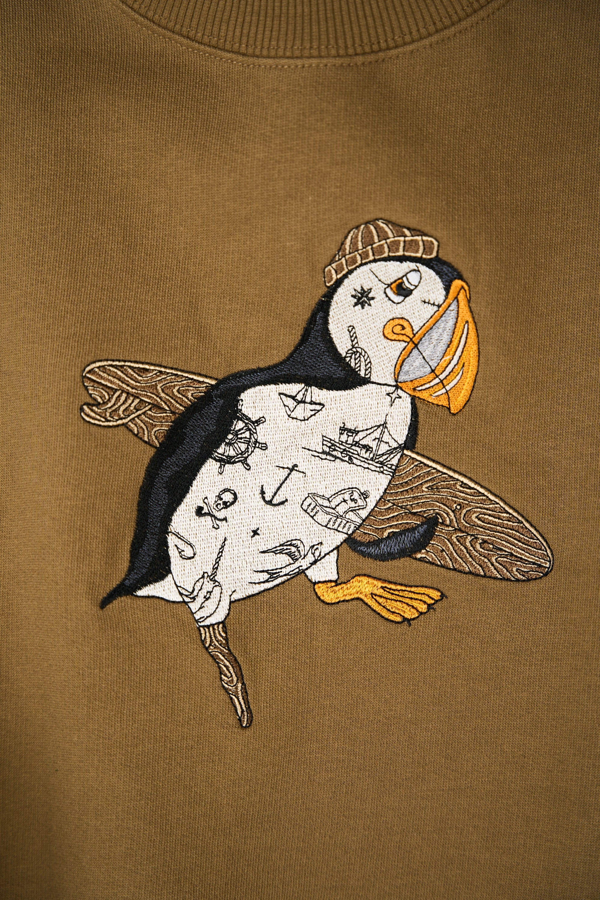 LAKOR Sea Parrot Surf Crewneck Sweatshirt Kangaroo