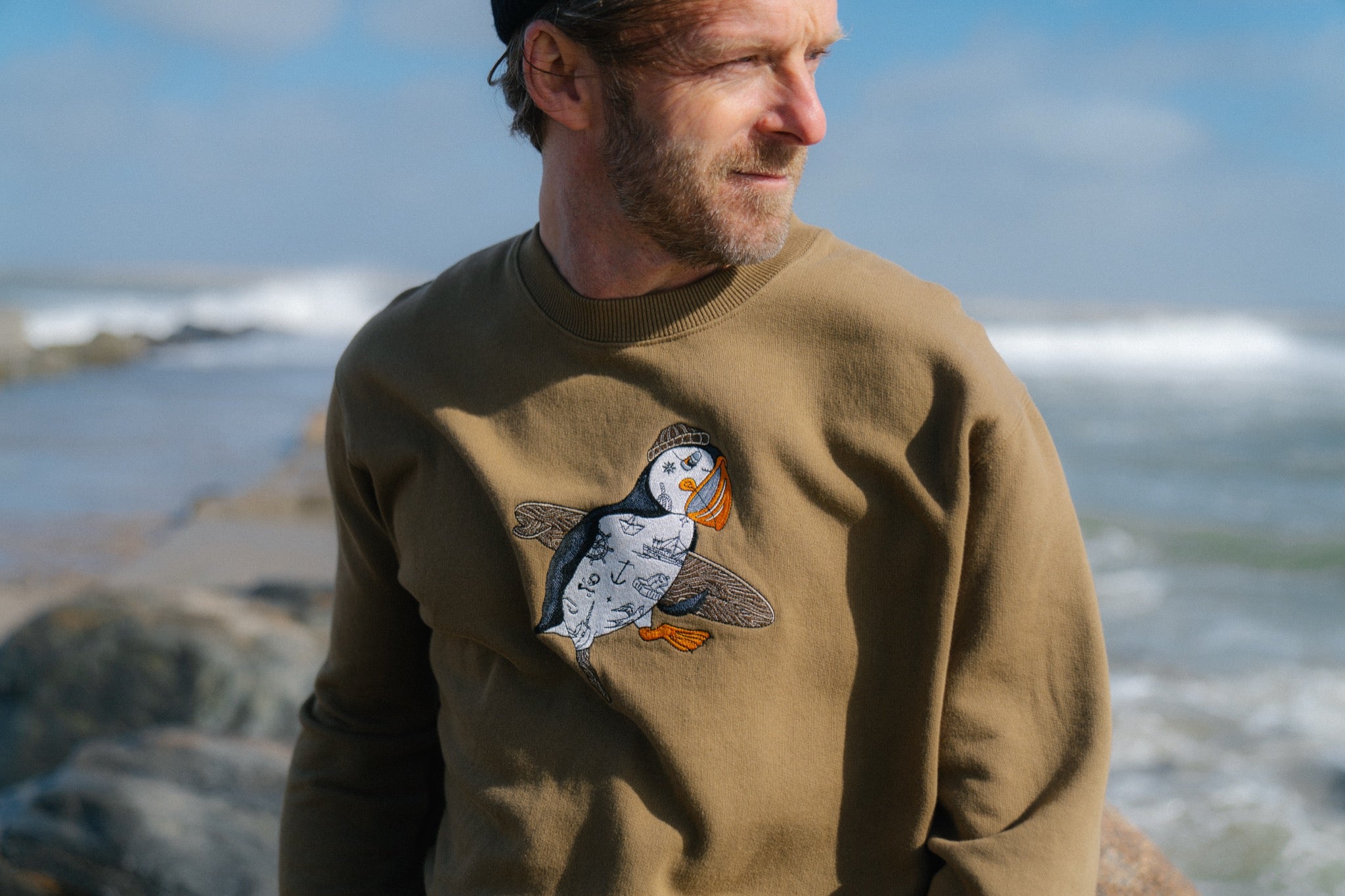 LAKOR Sea Parrot Surf Crewneck Sweatshirt Kangaroo