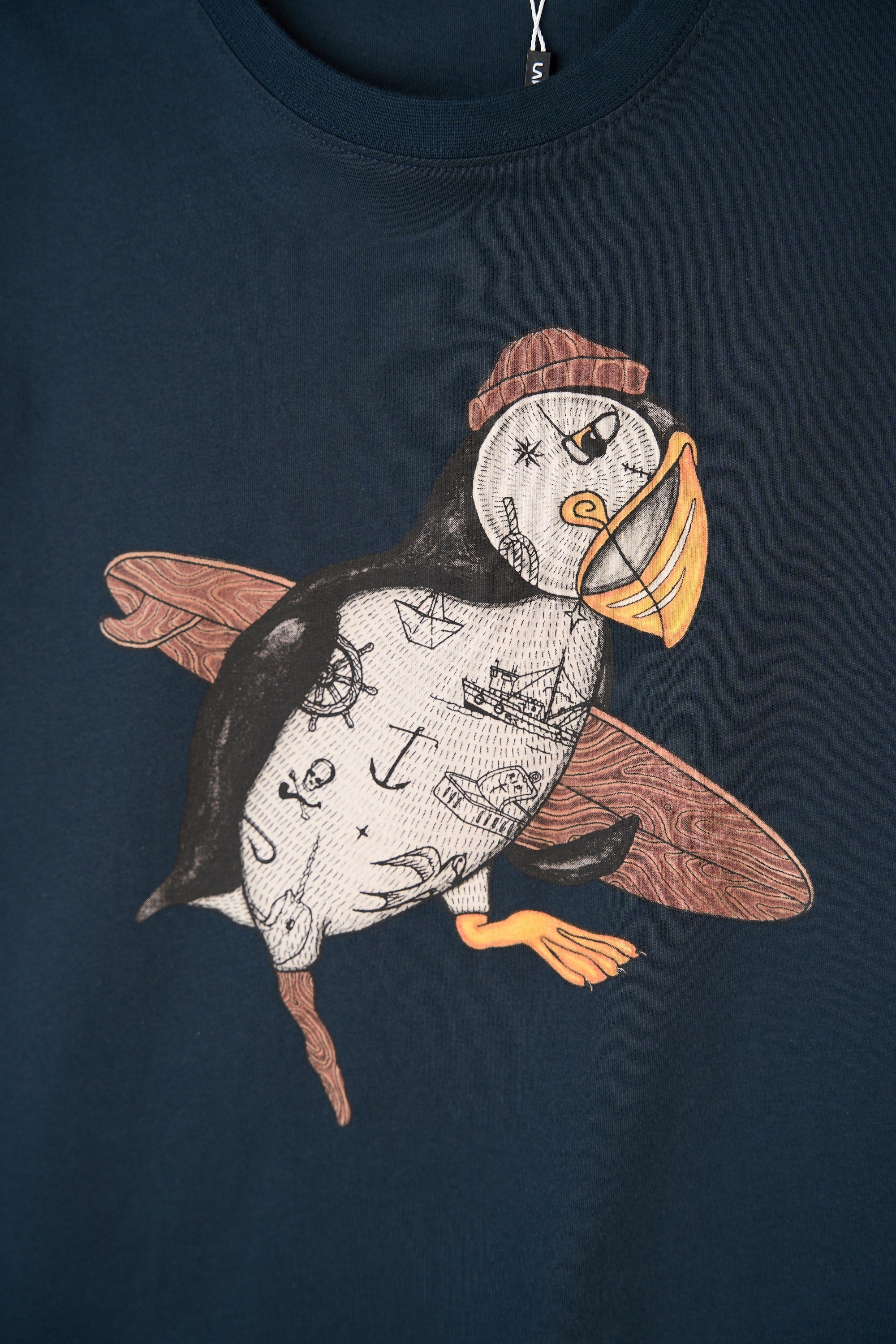 LAKOR Sea Parrot Surf T-shirt T-Shirt Blueberry