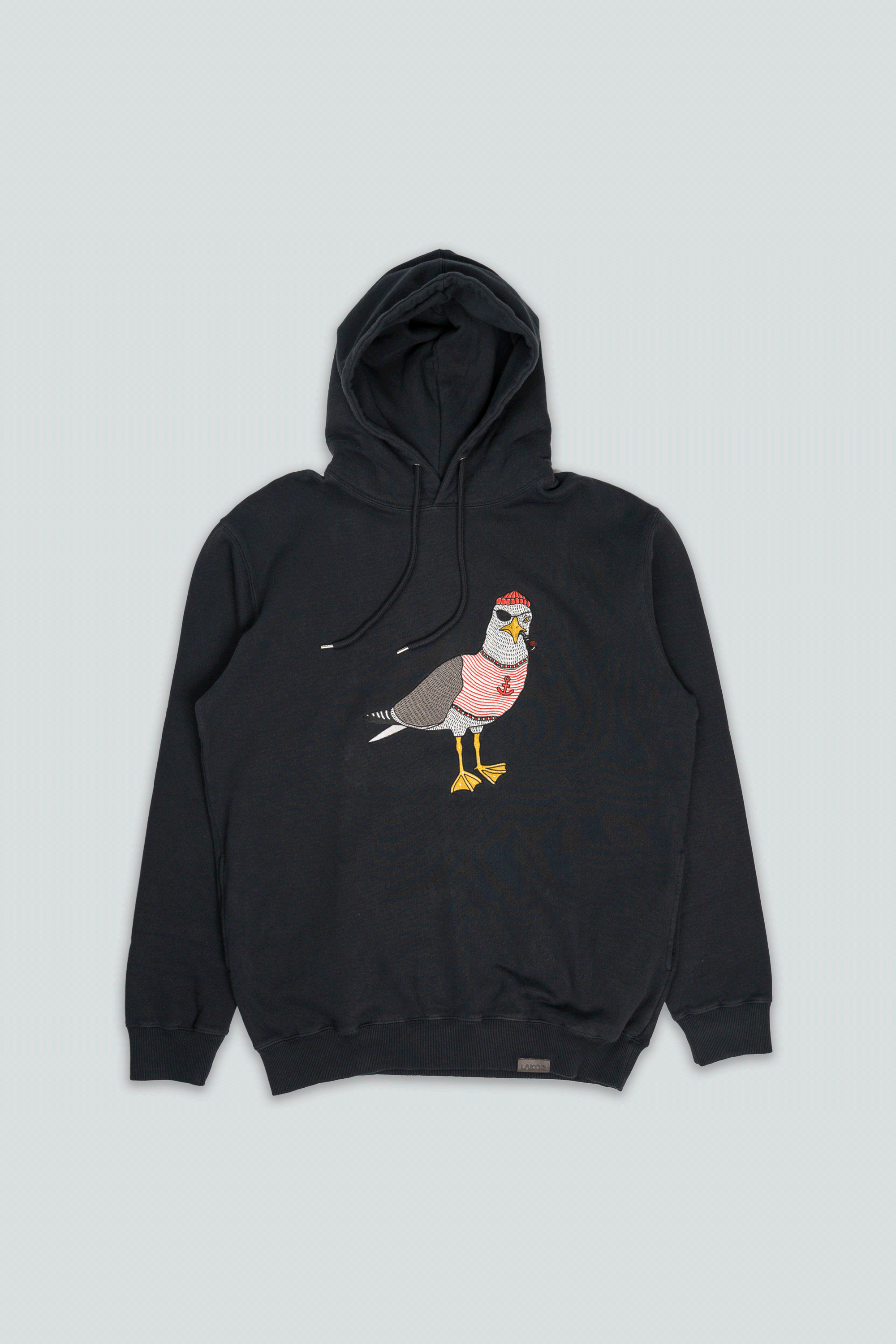 LAKOR Seaborn Seagull Hoodie Sweatshirt Moonless Night