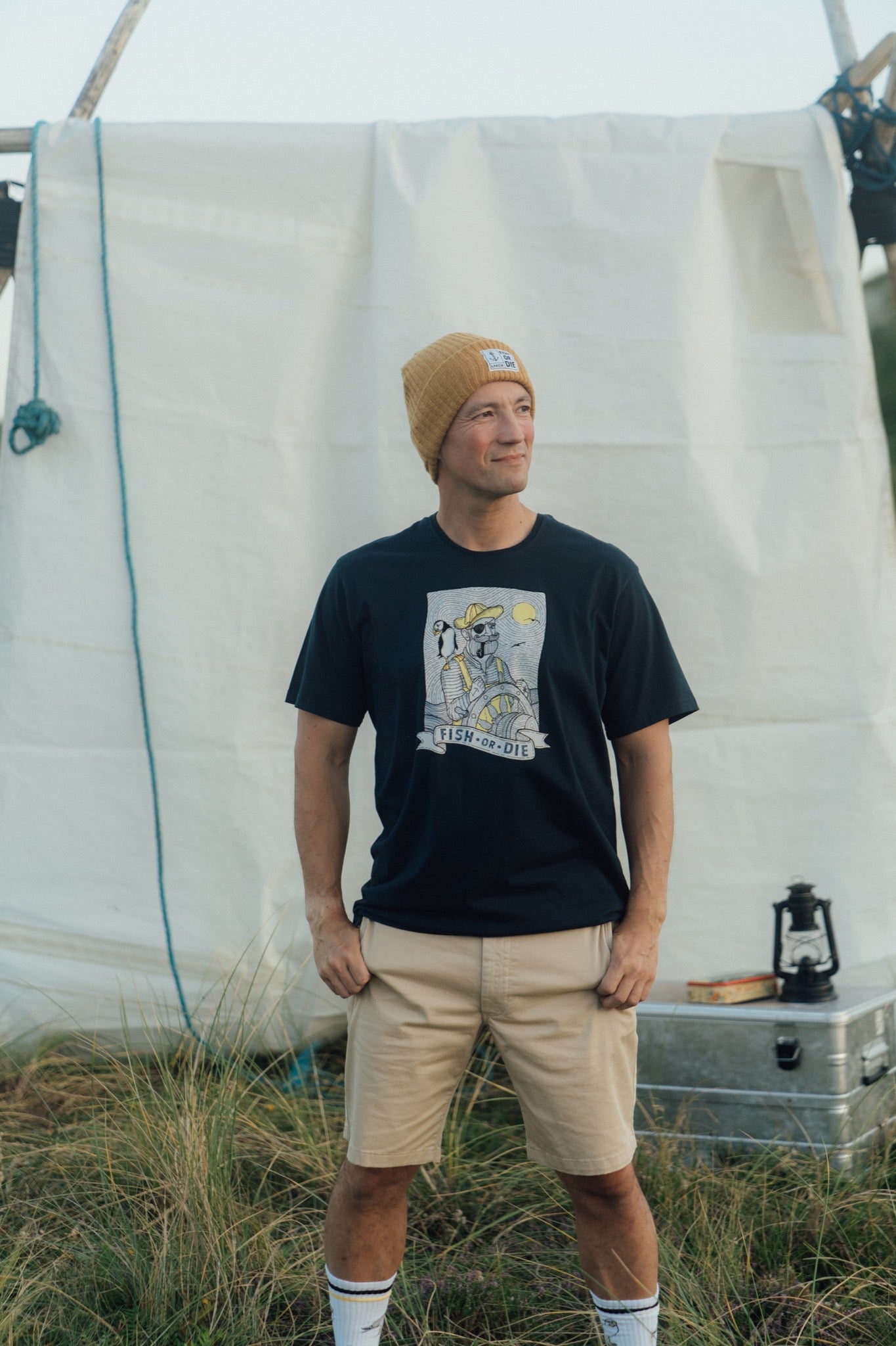 Seaparrot & Shipster T-shirt - Blueberry