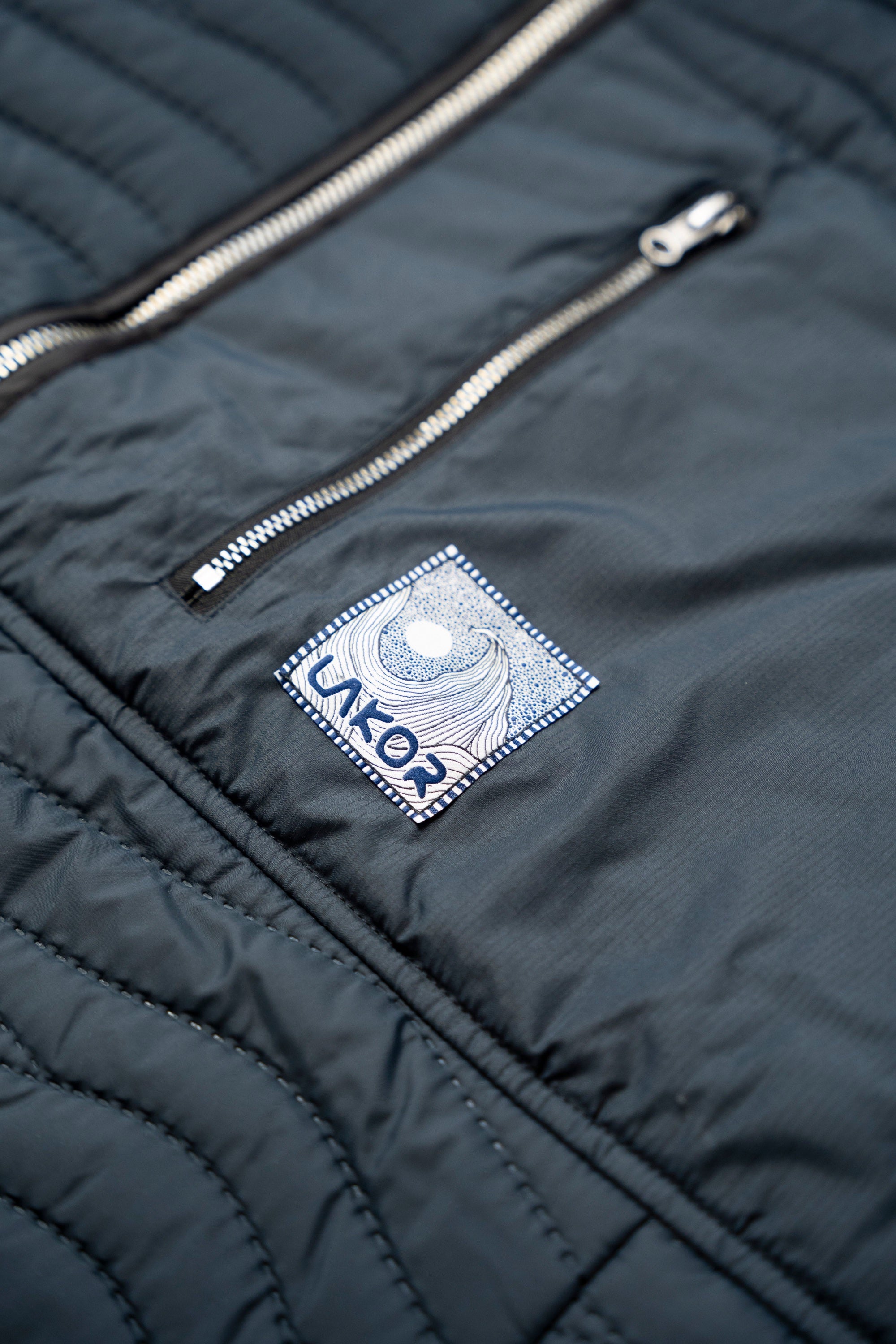 LAKOR Seaway Quilt Jacket Jacket Blueberry