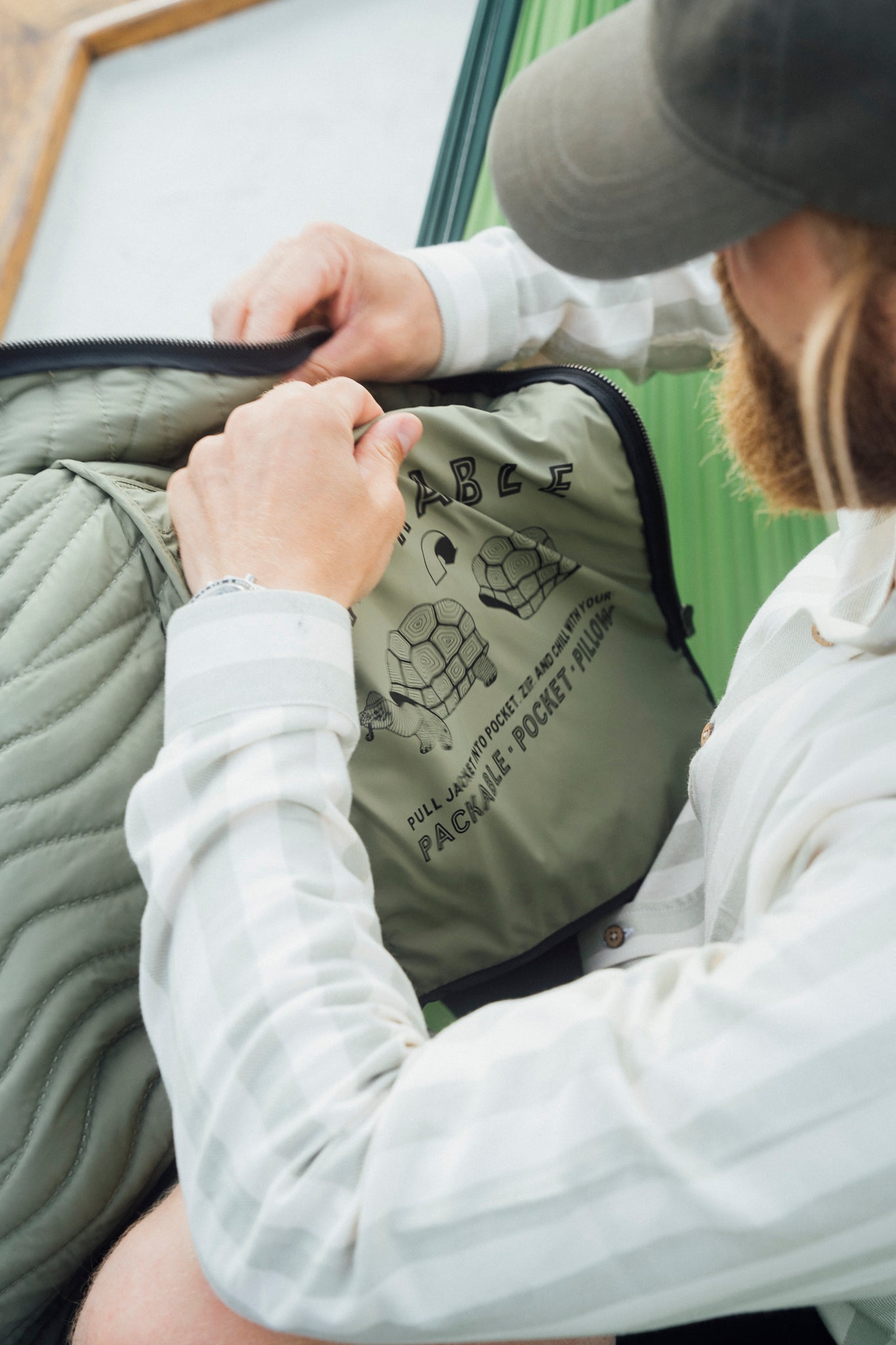 LAKOR Seaway Quilt Jacket Jacket Blueberry