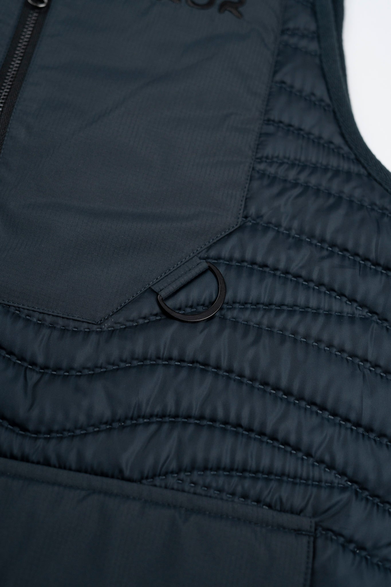 LAKOR Seaway Quilted Vest Jacket Blueberry