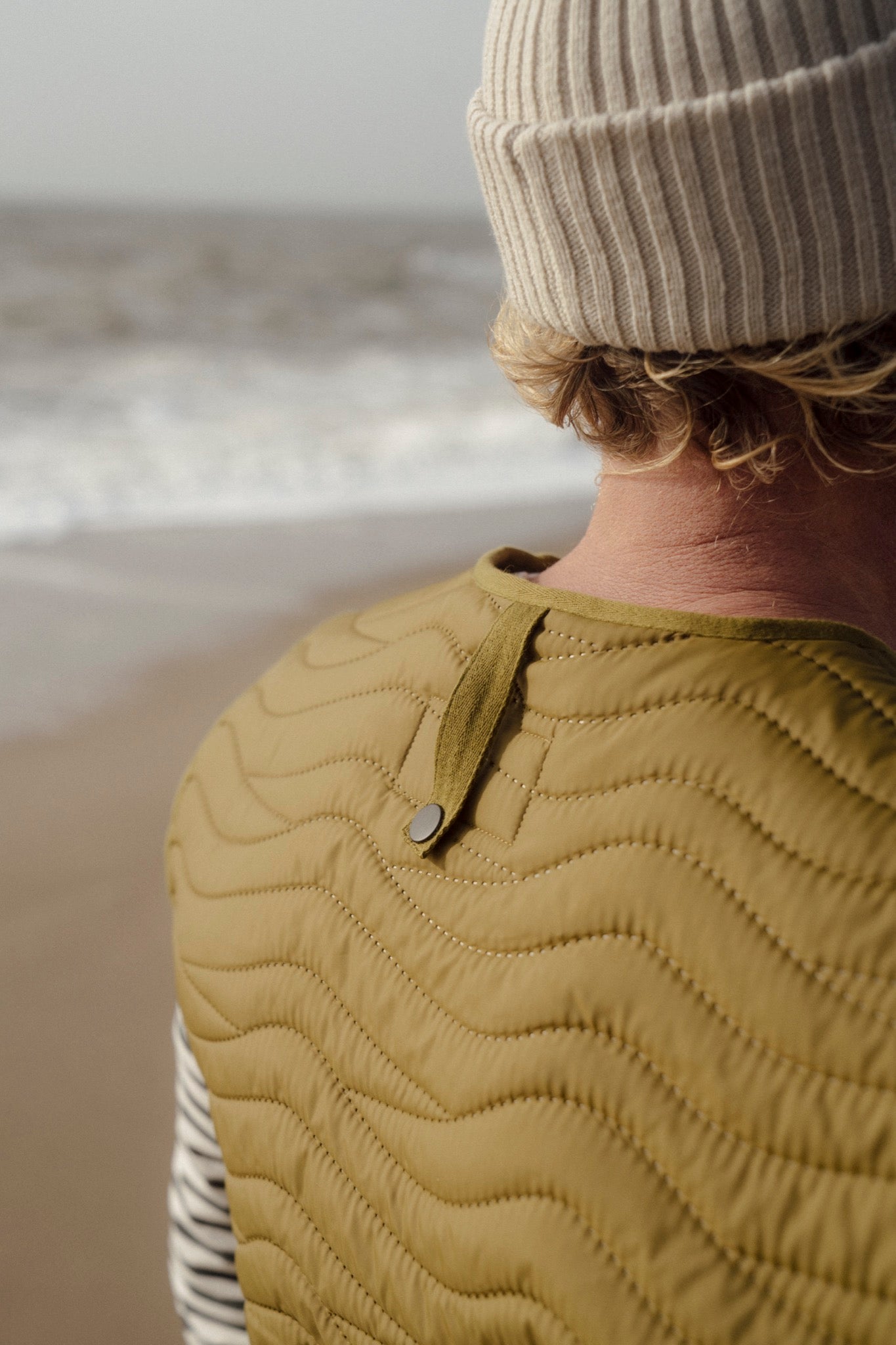 LAKOR Seaway Quilted Vest Jacket Fir Green