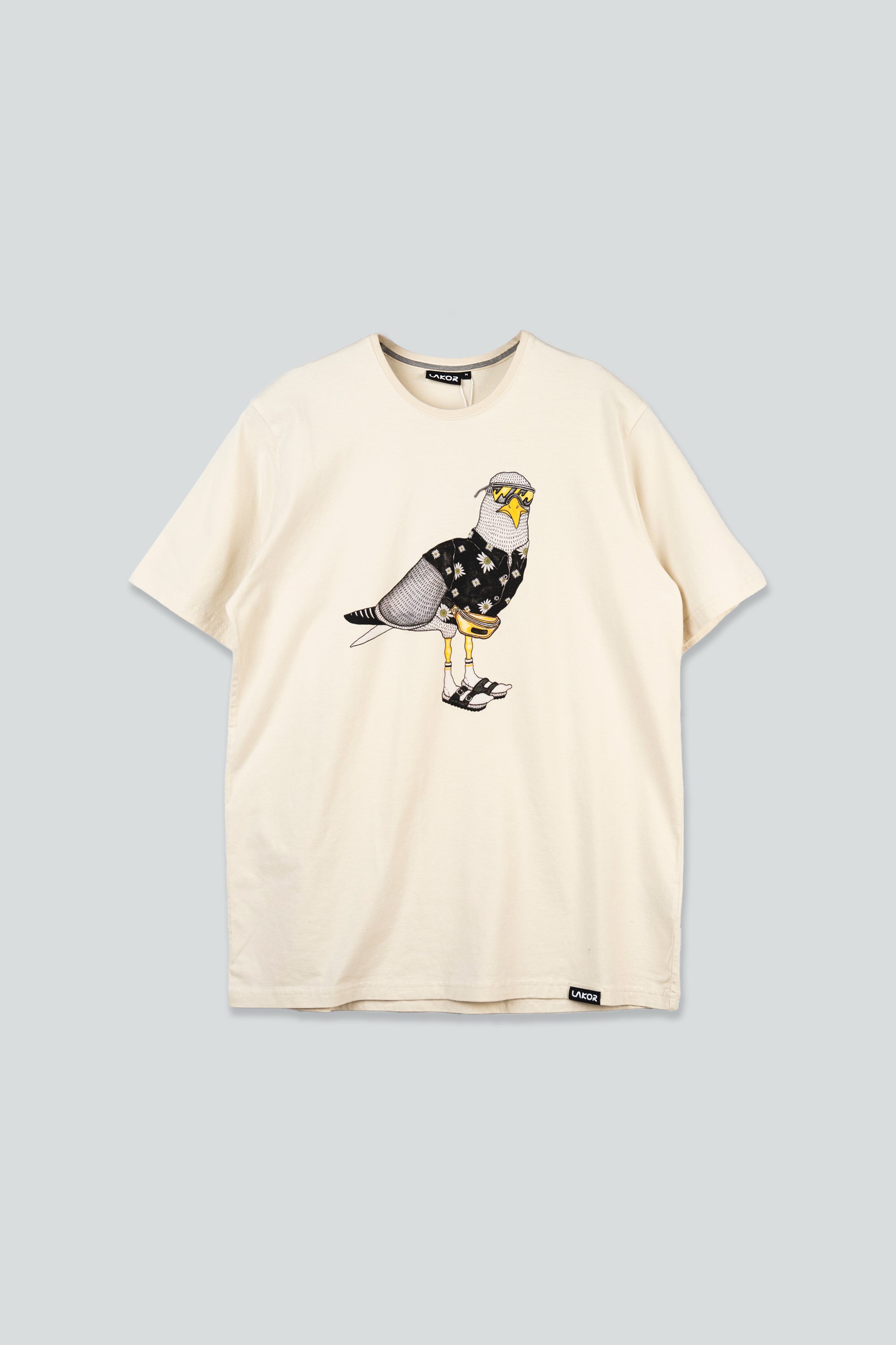 LAKOR Sightseer Seagull T-shirt T-Shirt Rainy Day