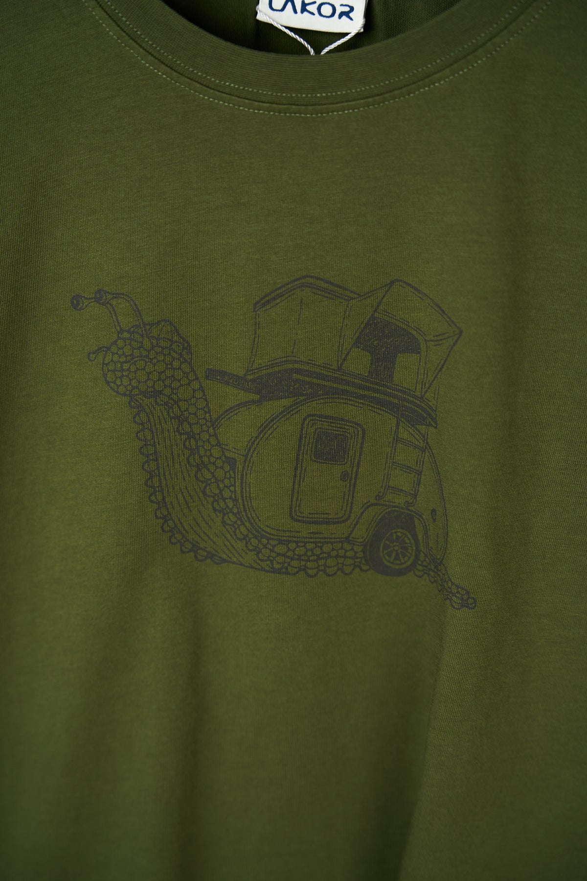 Snail Shell T-shirt - Rifle Green