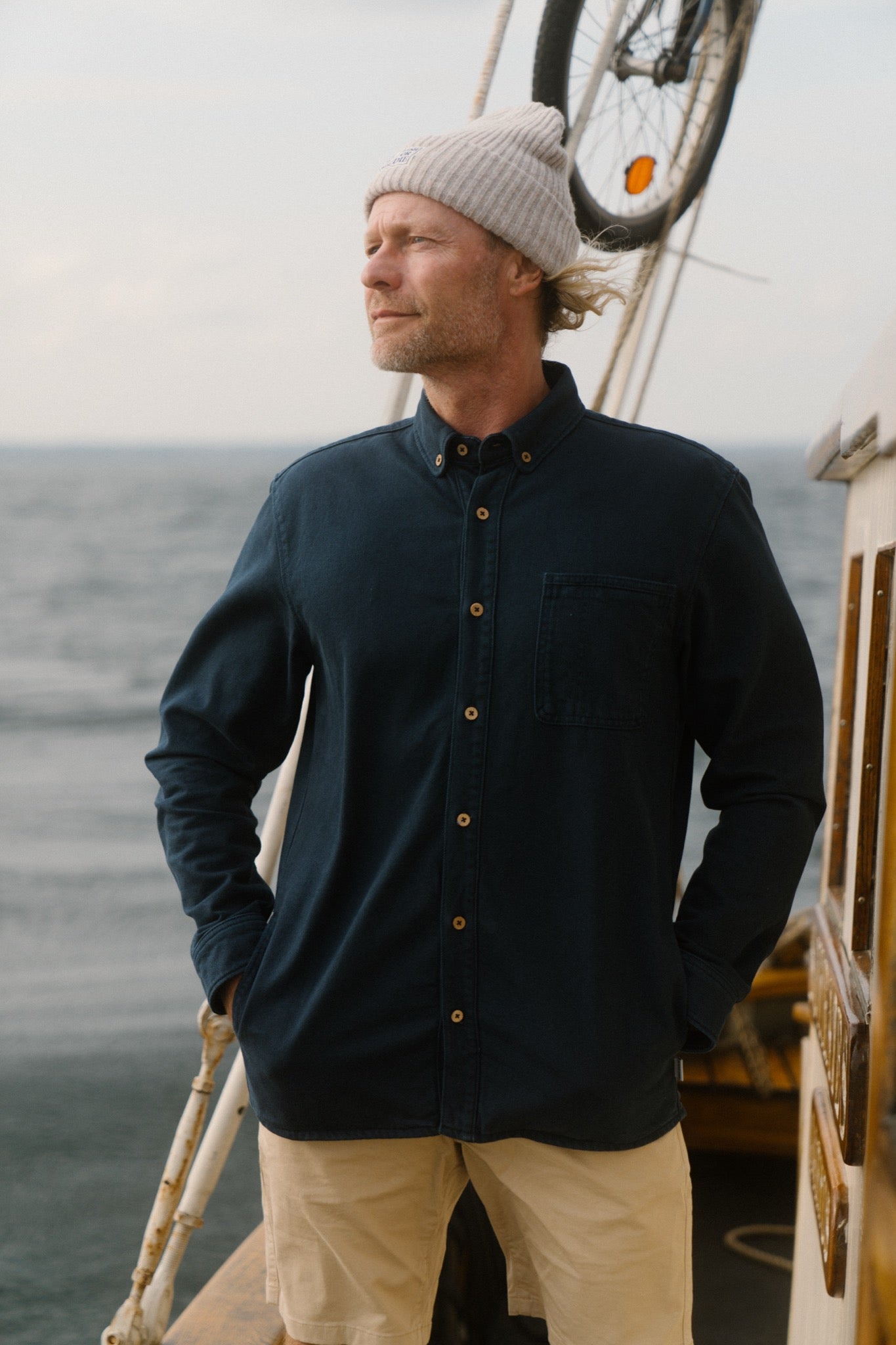 LAKOR Spork Overshirt Overshirt Blueberry