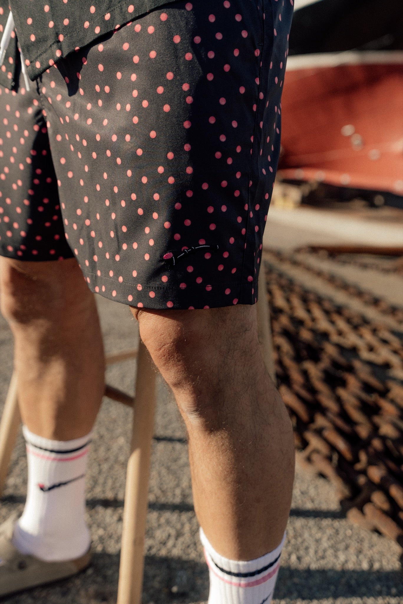 LAKOR Sprinkle Lakridspibe Swim Shorts Shorts Moonless Night
