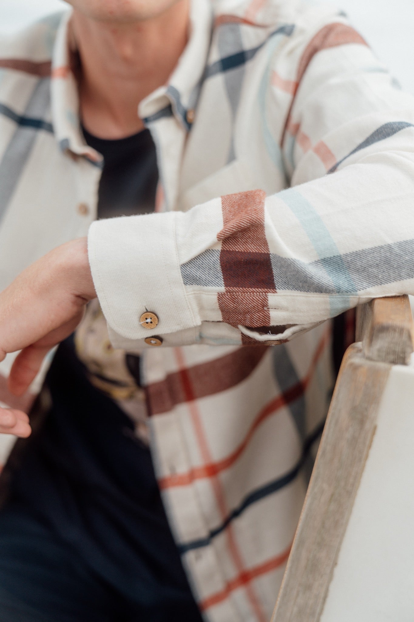 LAKOR Sunwaves Check Overshirt Overshirt Multicolor