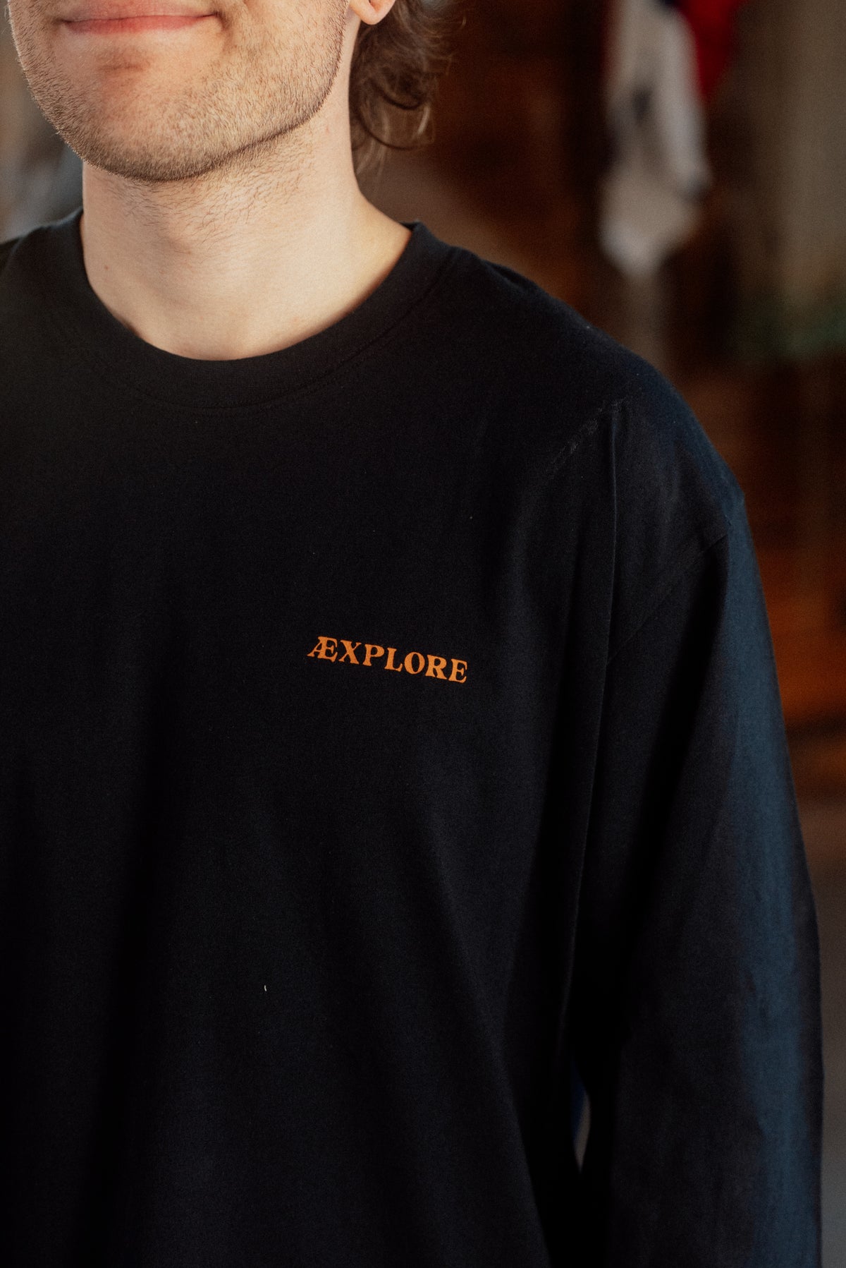 LAKOR Tent Takeaway Boxfit LS T-shirt T-Shirt Moonless Night