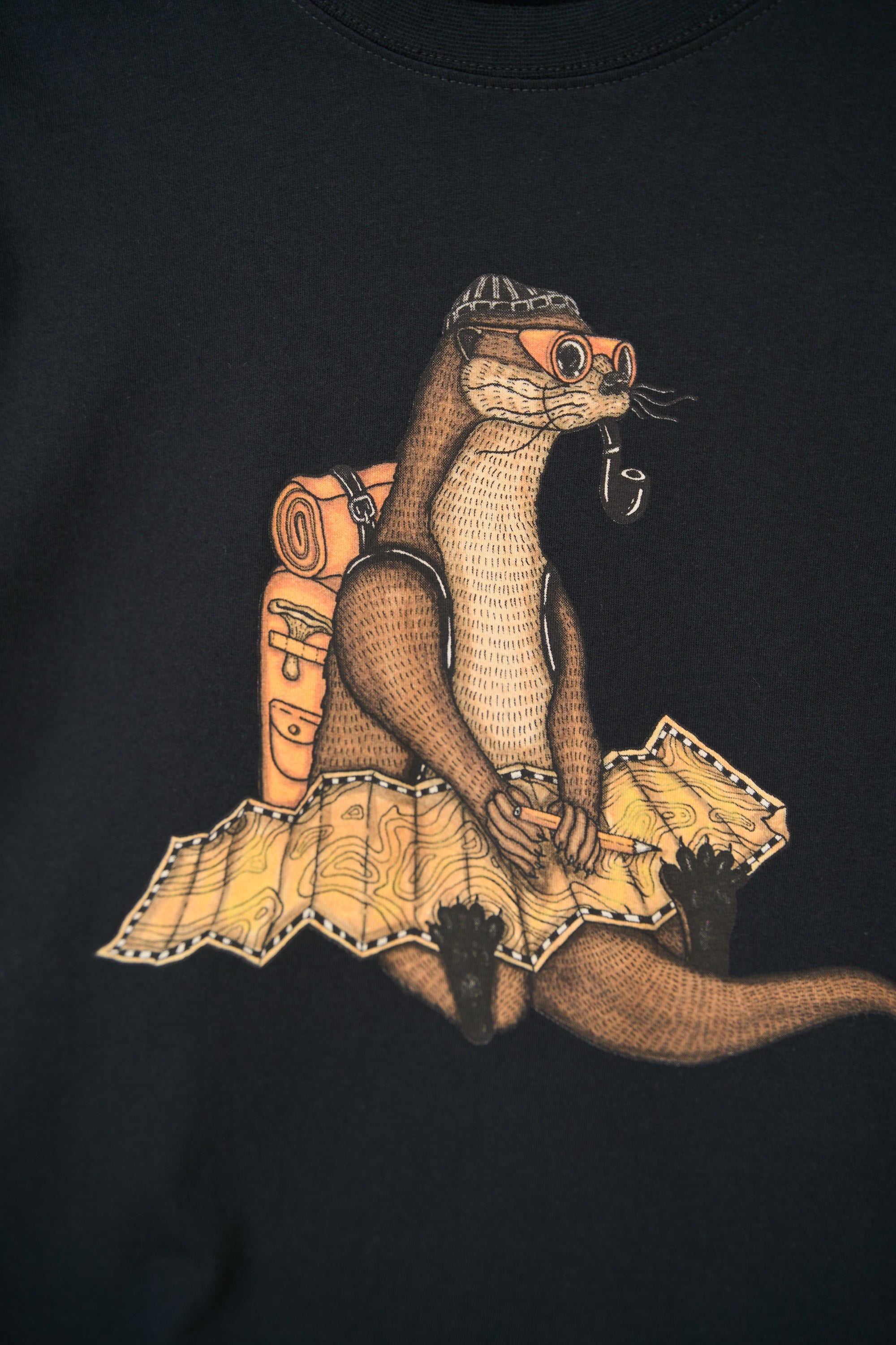 LAKOR The Otter Way T-shirt T-Shirt Moonless Night