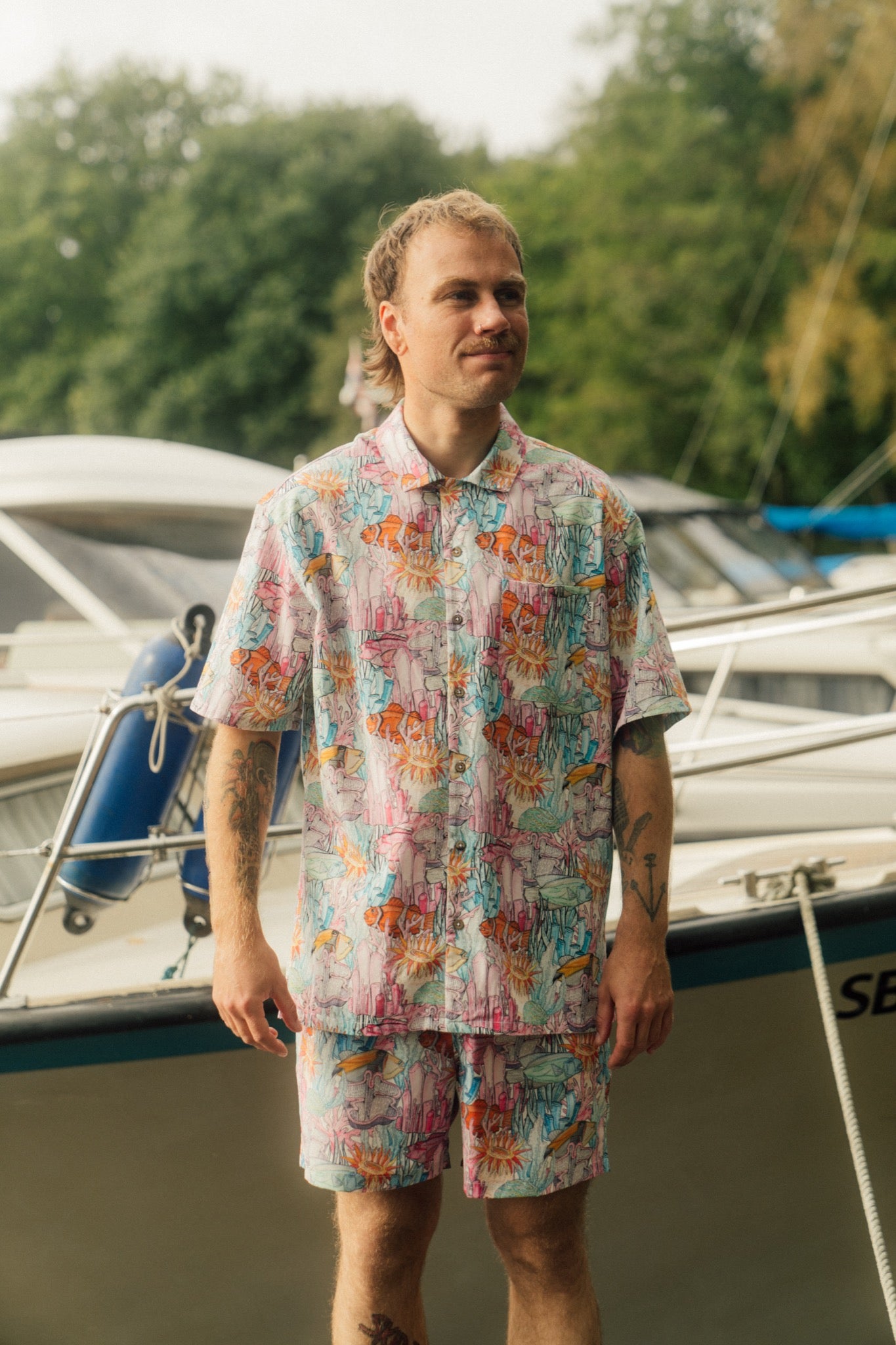 LAKOR The Underwater Garden Swim Shorts Shorts Multicolor