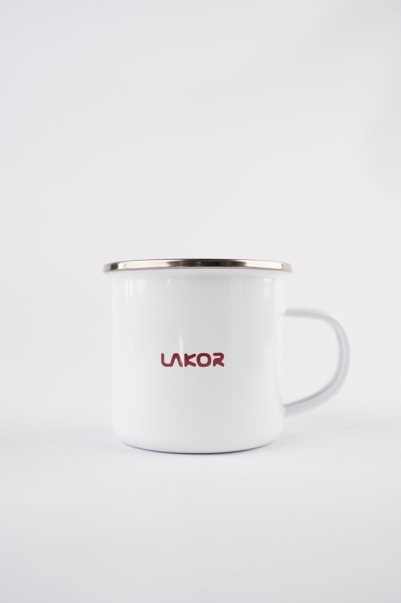 Tinned Mermaid Emaljekrus - White