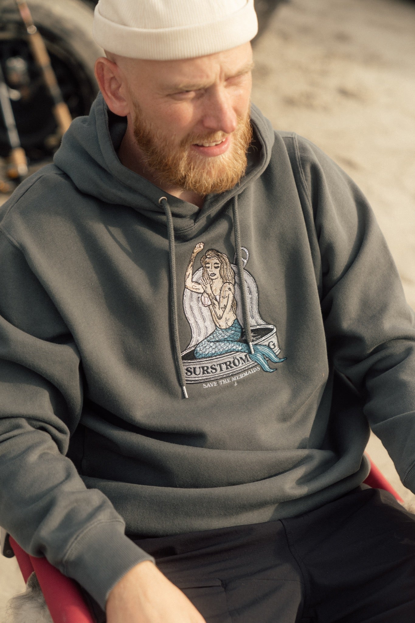 LAKOR Tinned Mermaid Hoodie Sweatshirt Urban Chic