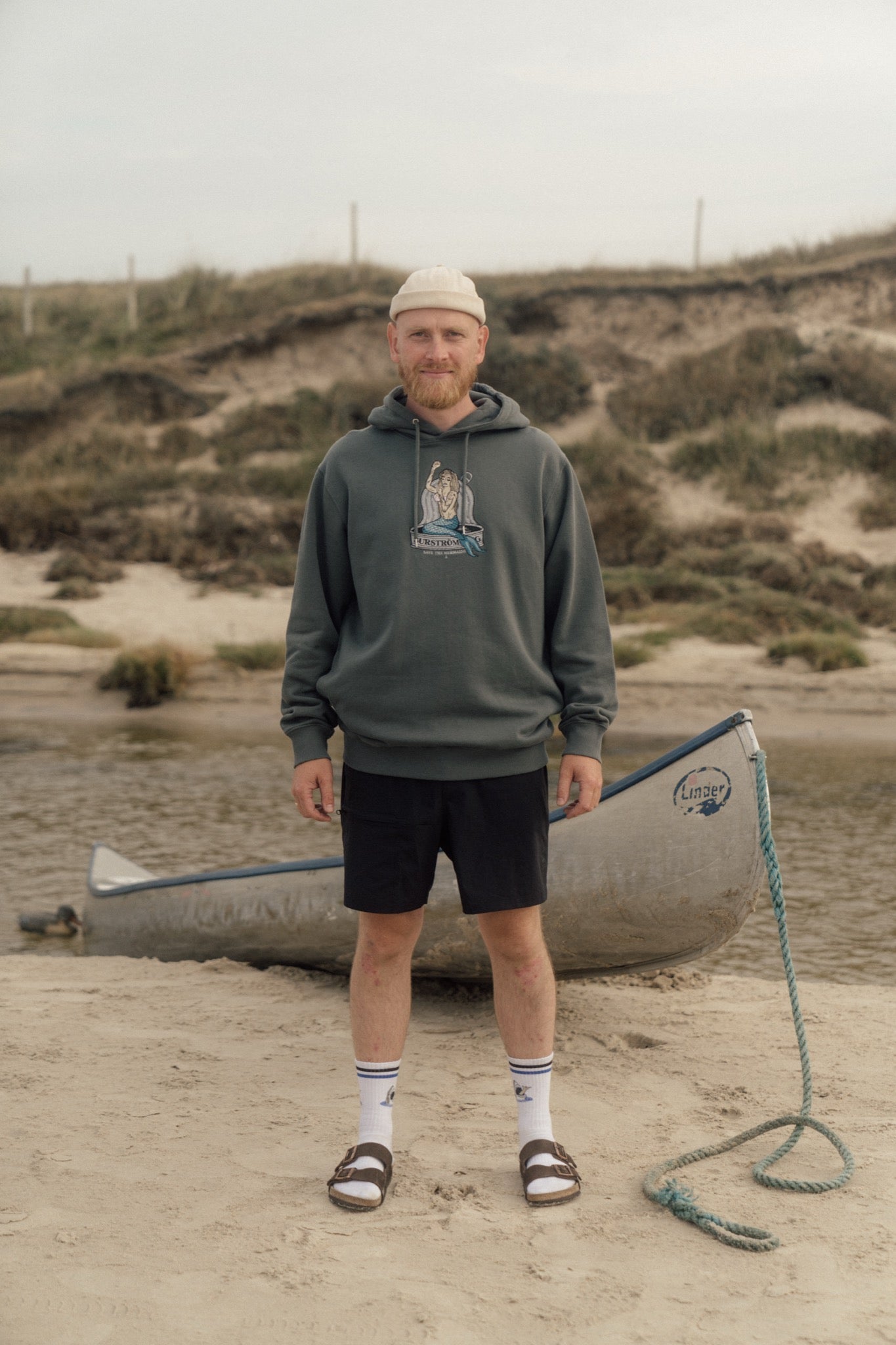 LAKOR Tinned Mermaid Hoodie Sweatshirt Urban Chic