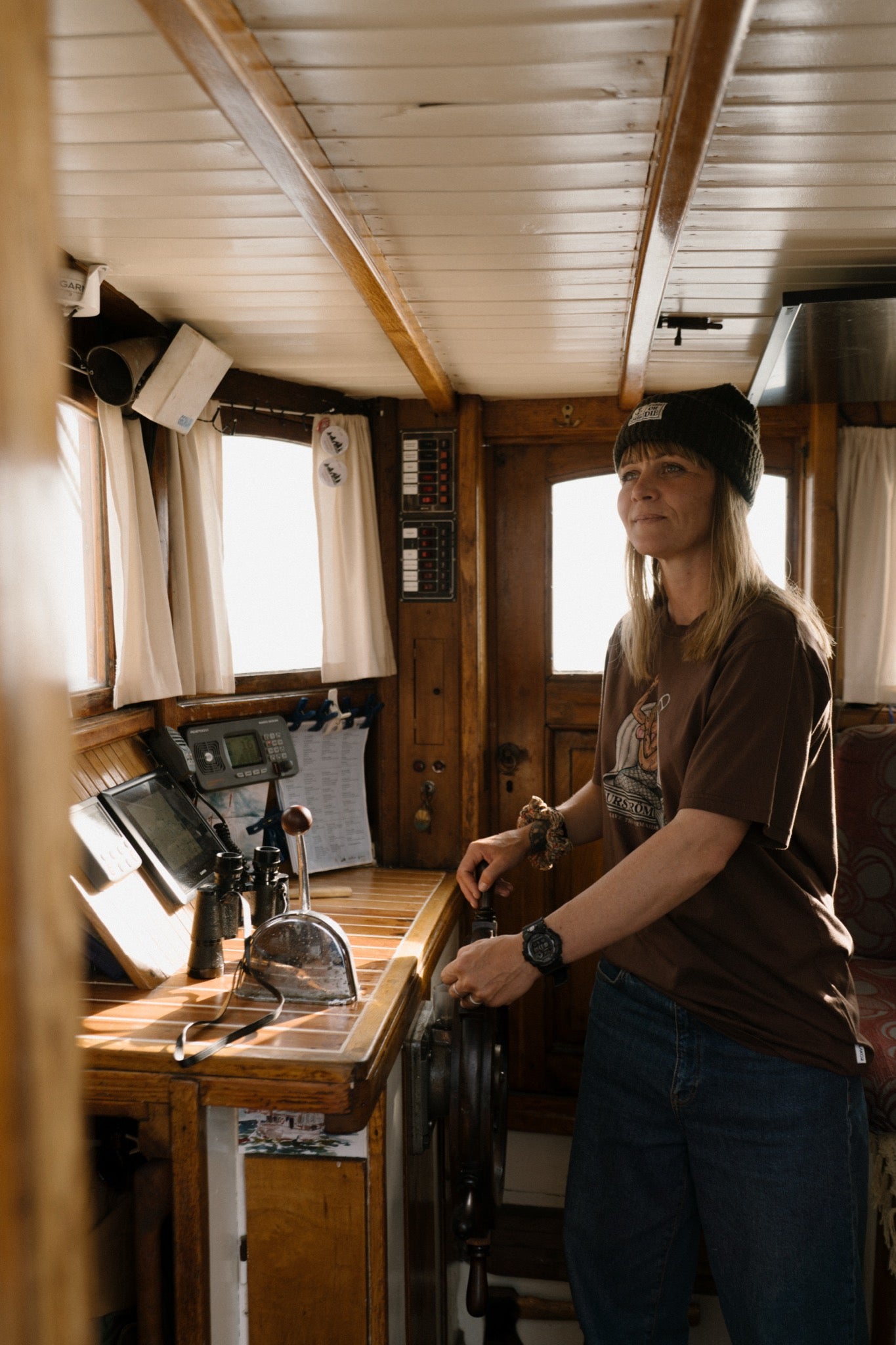 LAKOR Tinned Mermaid T-shirt T-Shirt Chicory Coffee