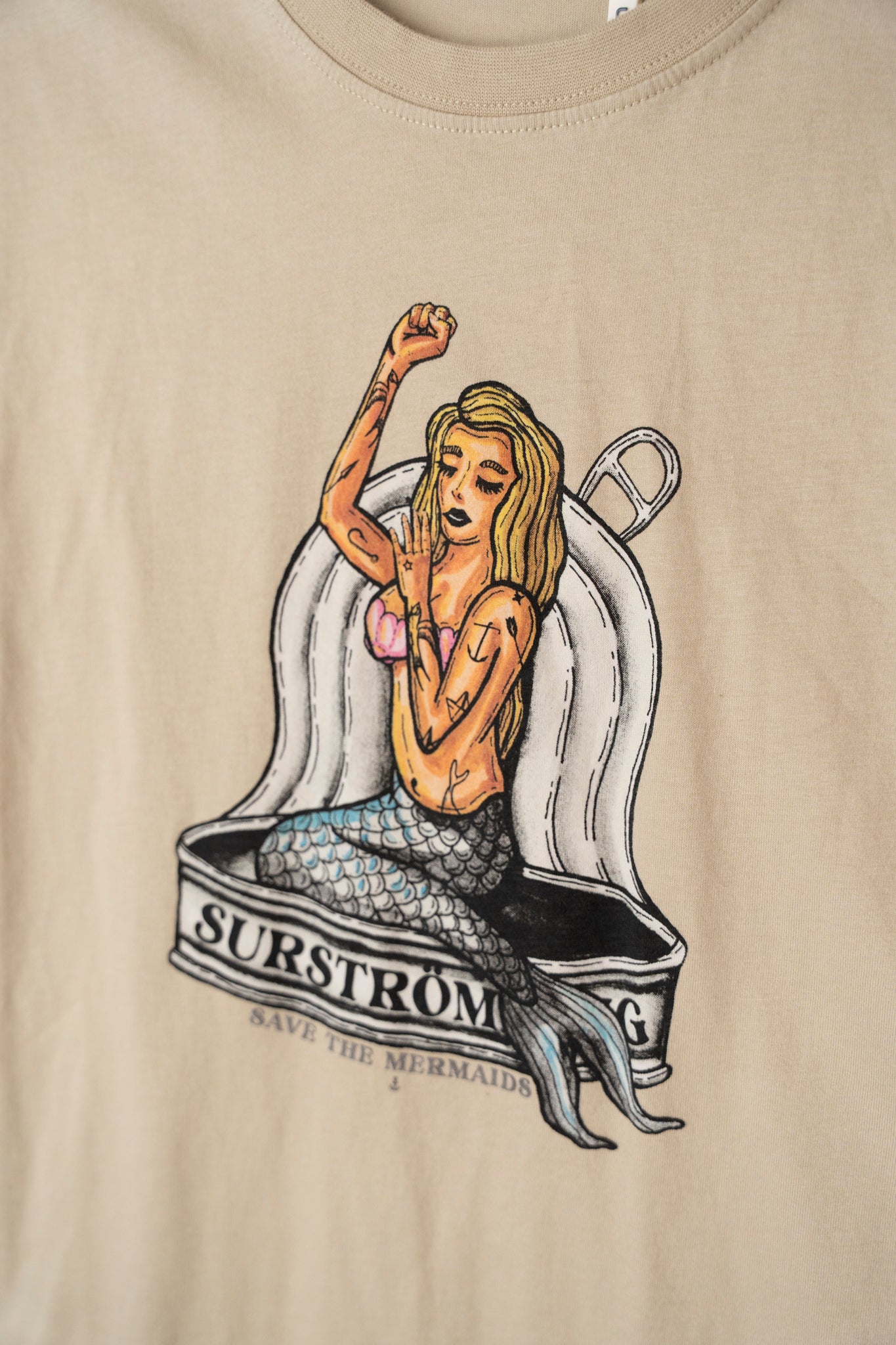 LAKOR Tinned Mermaid T-shirt T-Shirt White Pepper